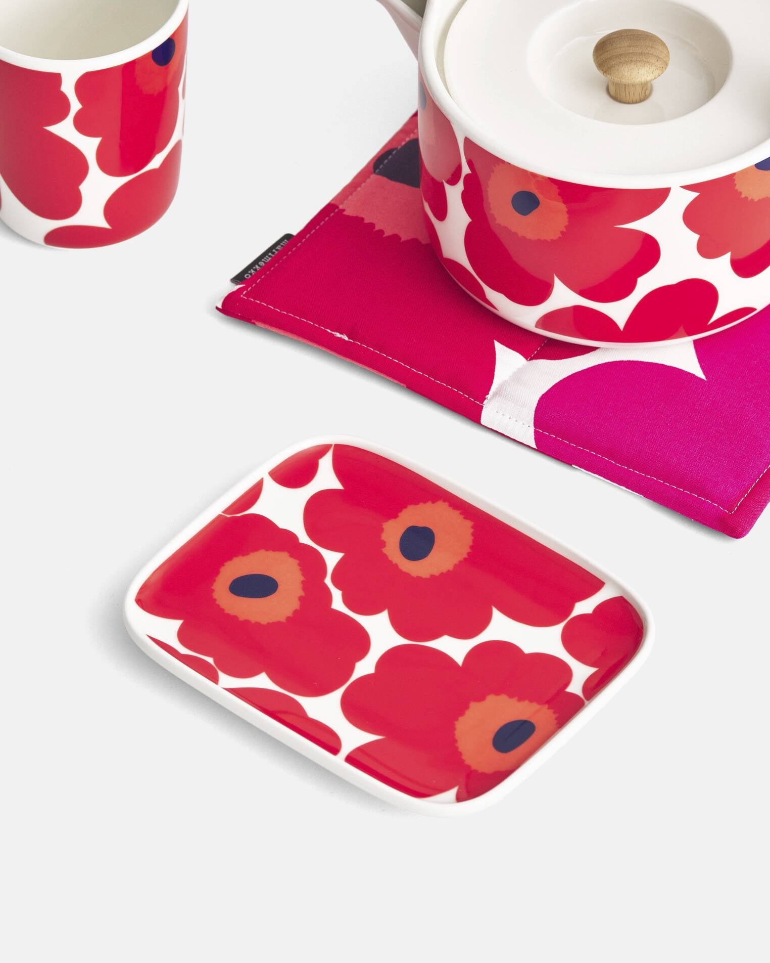 Oiva / Unikko assiette 15x12 cm