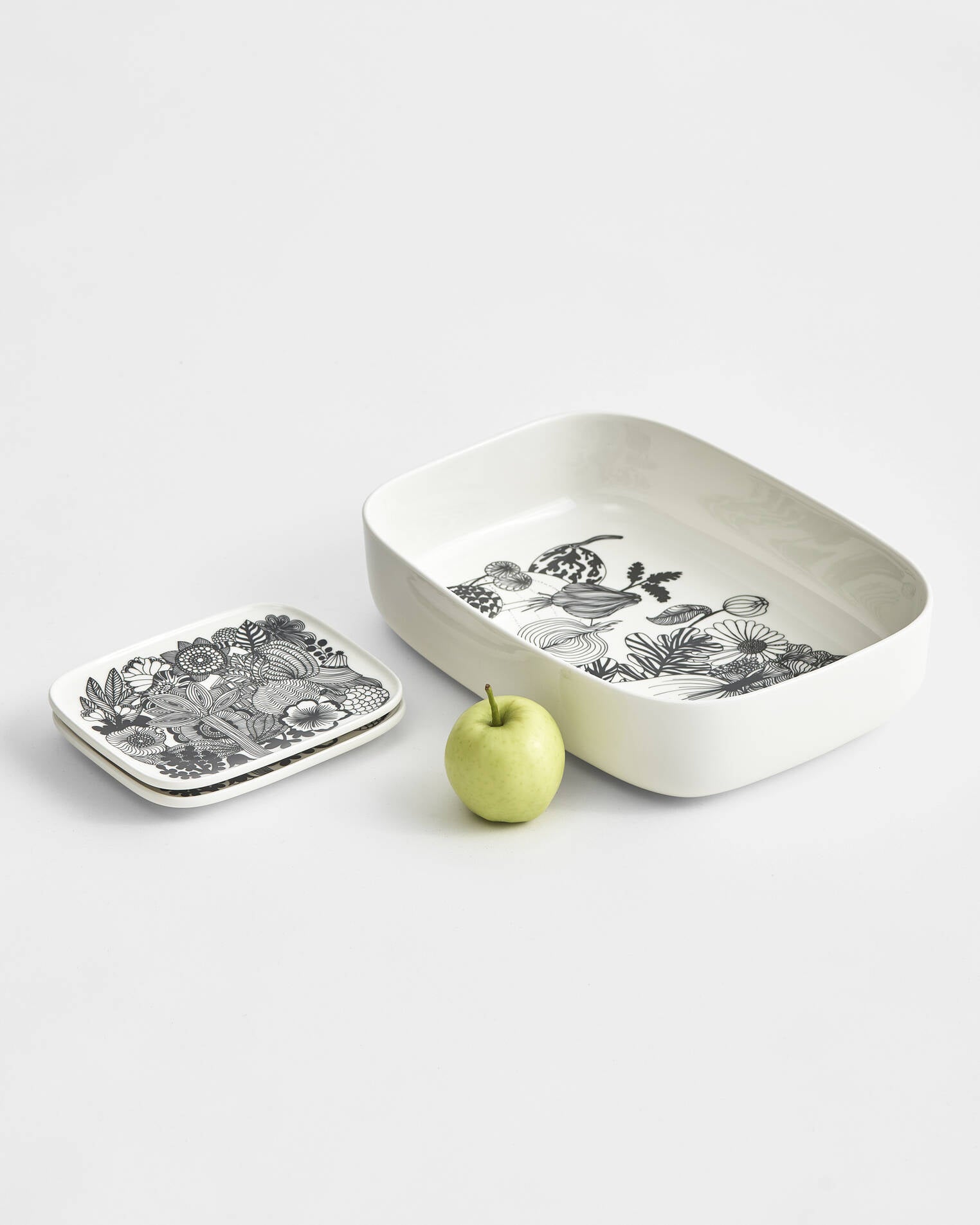 Oiva / Siirtolapuutarha assiette 15x12cm
