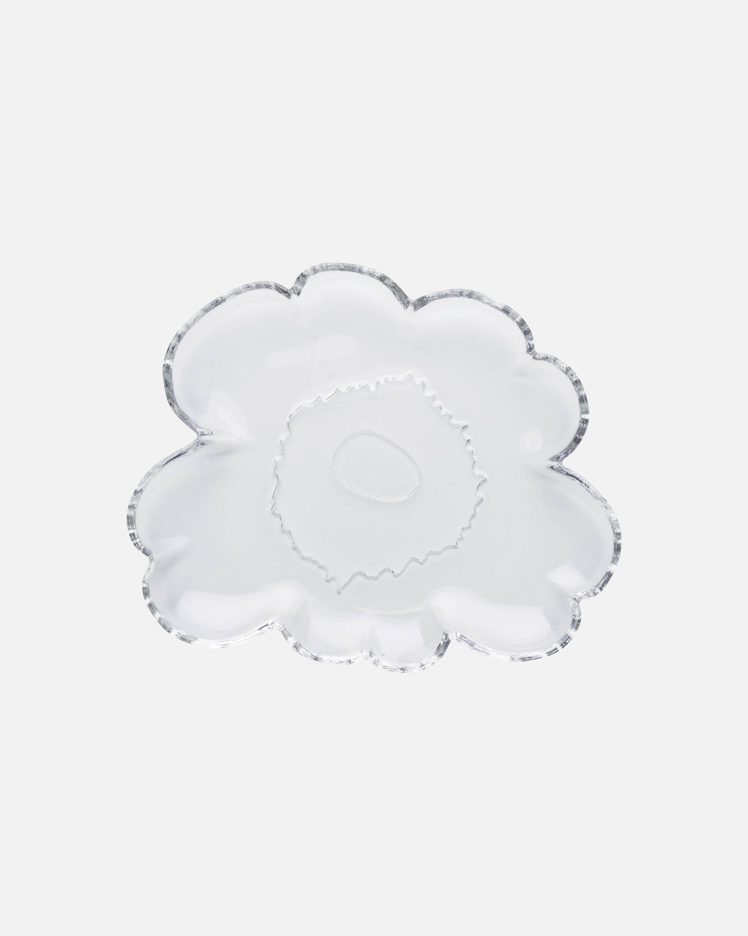 Assiette en verre Unikko 20 cm