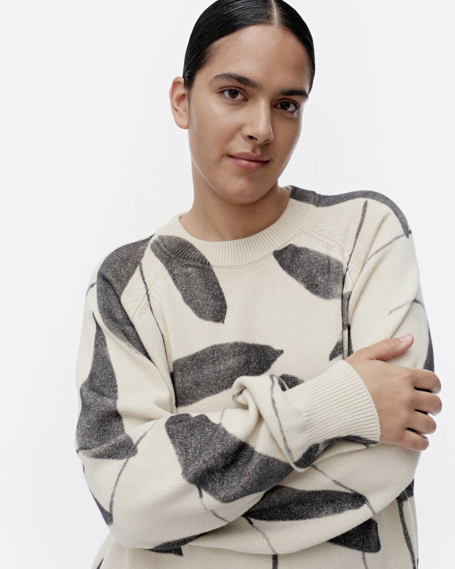 Viivoja Paju knitted pullover