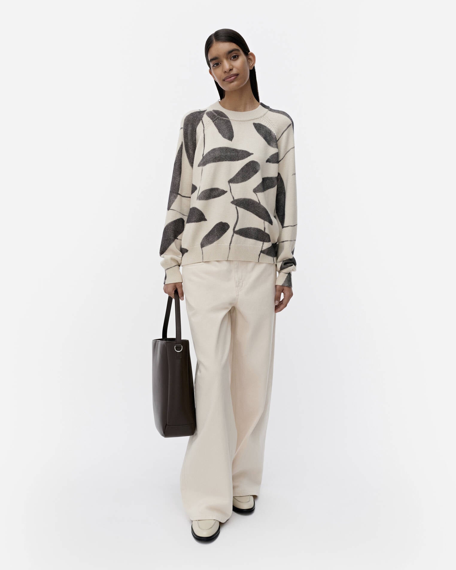 Viivoja Paju knitted pullover