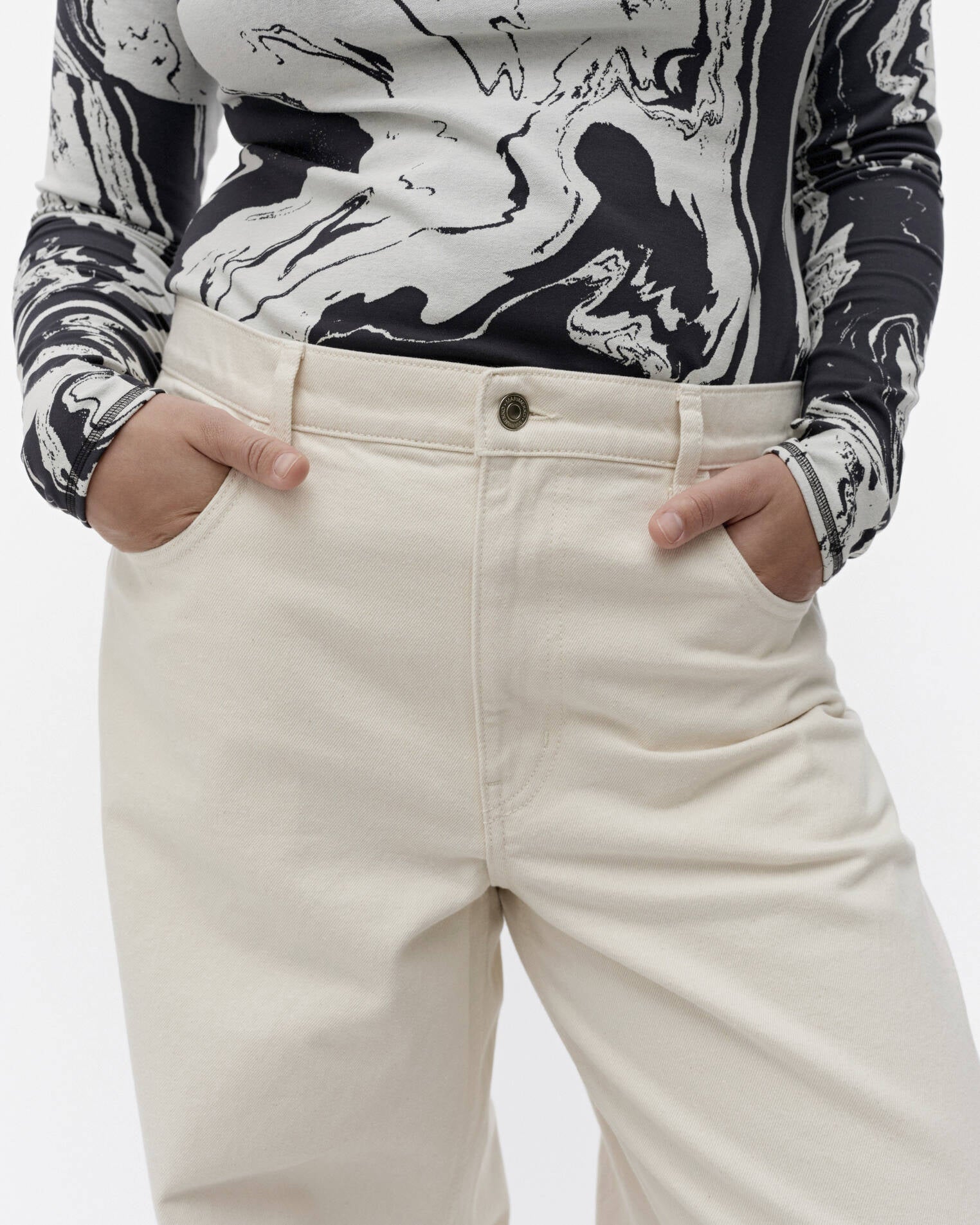 Jeans amples Maridenim