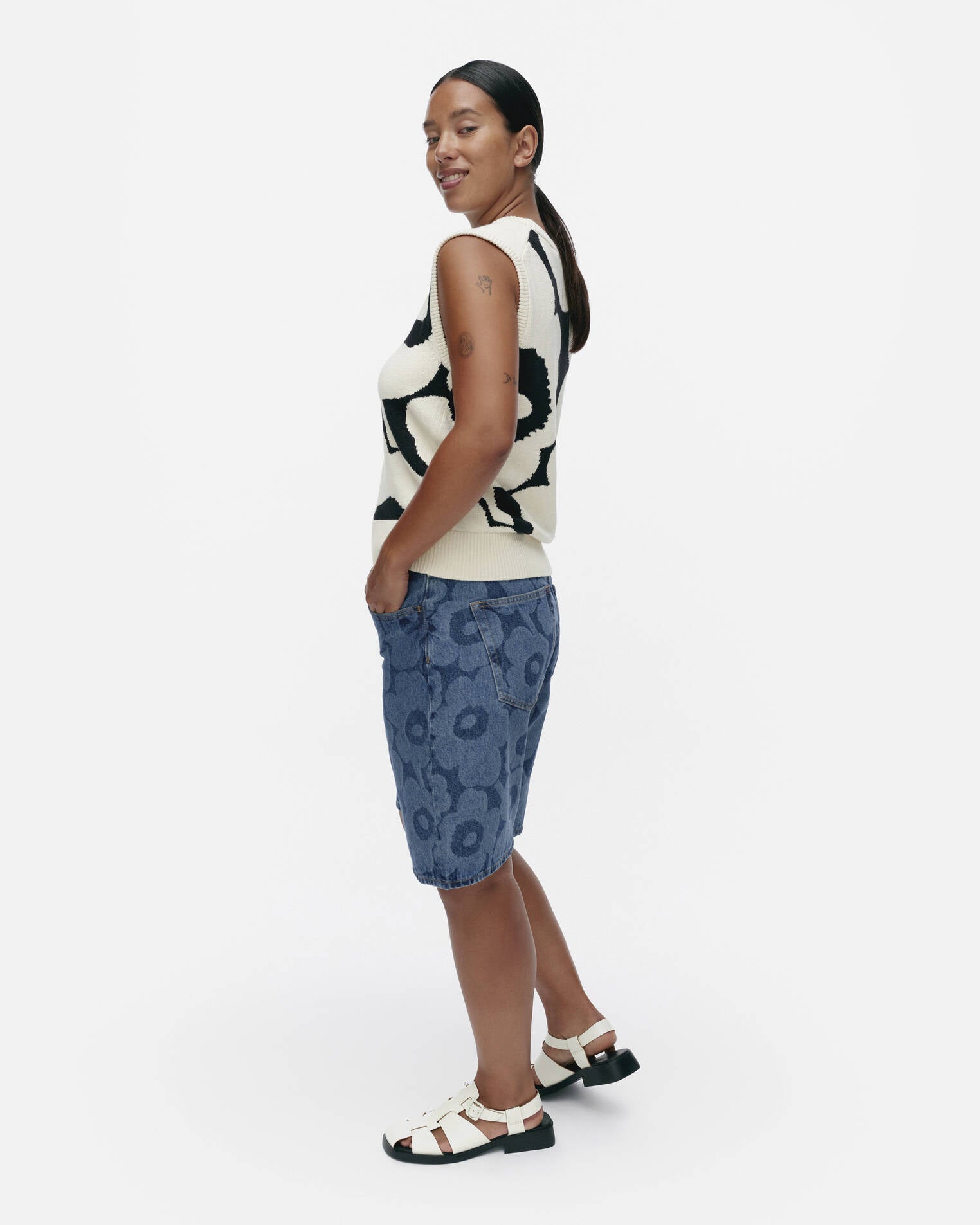 Maridenim Marssi Unikko jean shorts