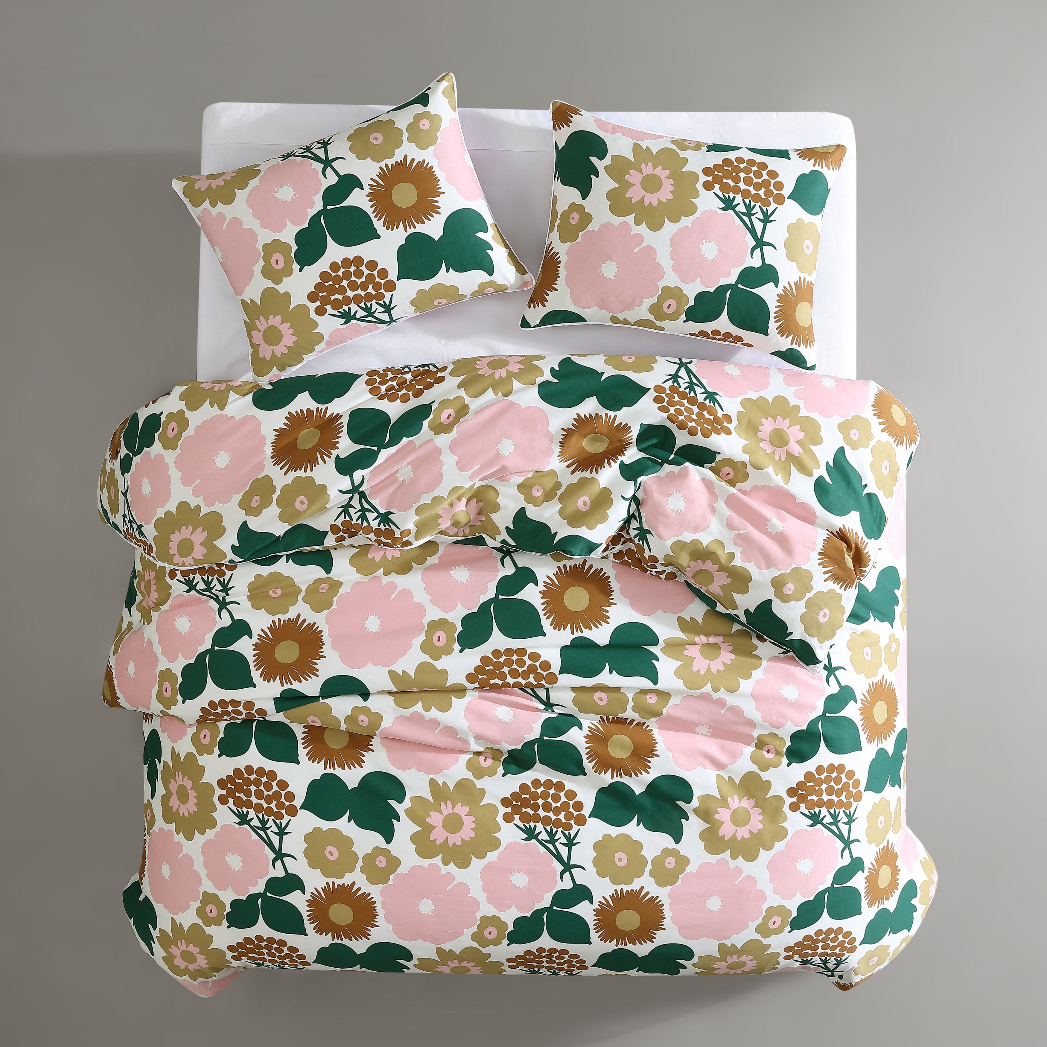 Marimekko Pieni Kukkatori Multi Full Queen Duvet Cover Set