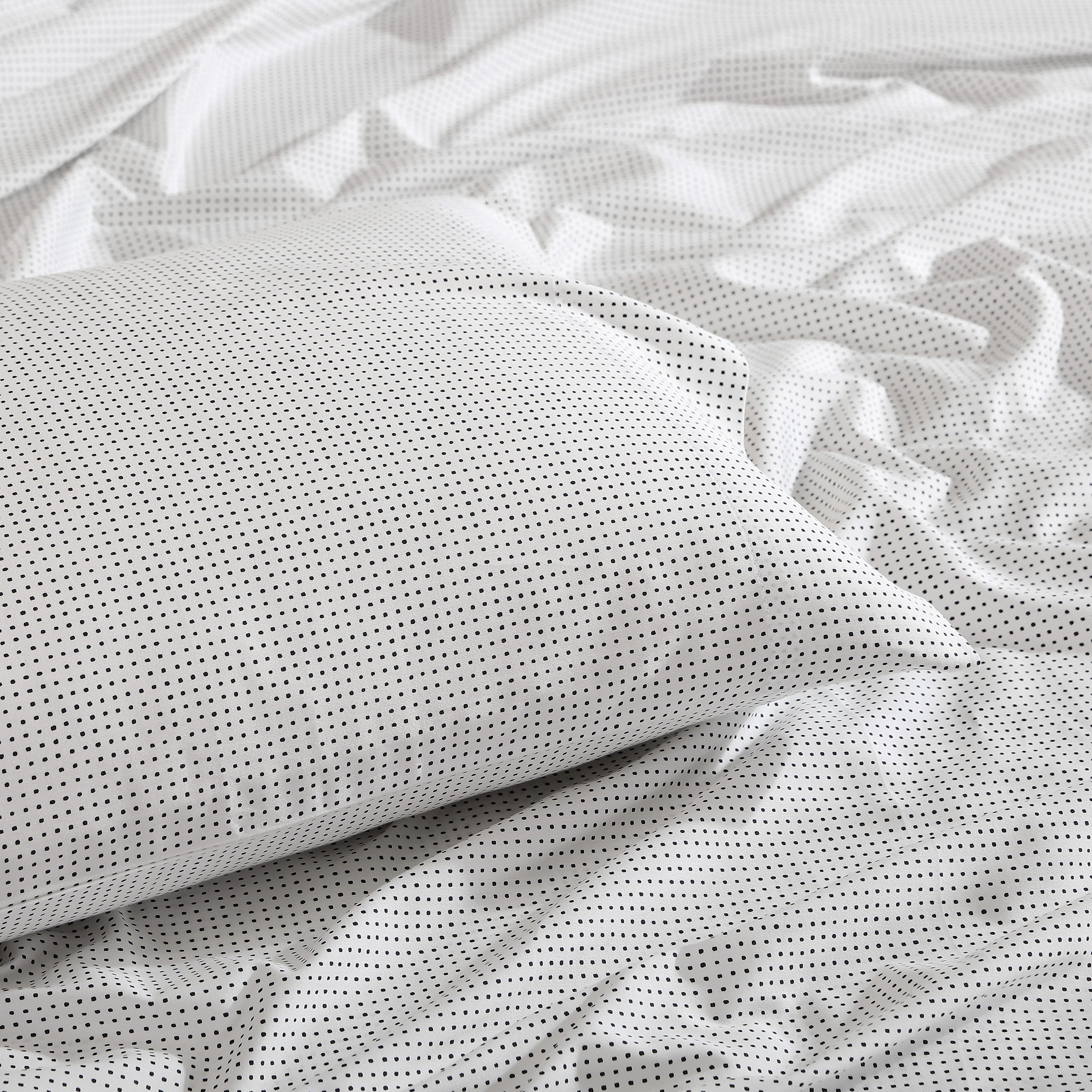 Marimekko Muru Open Navy Queen Sheet Set