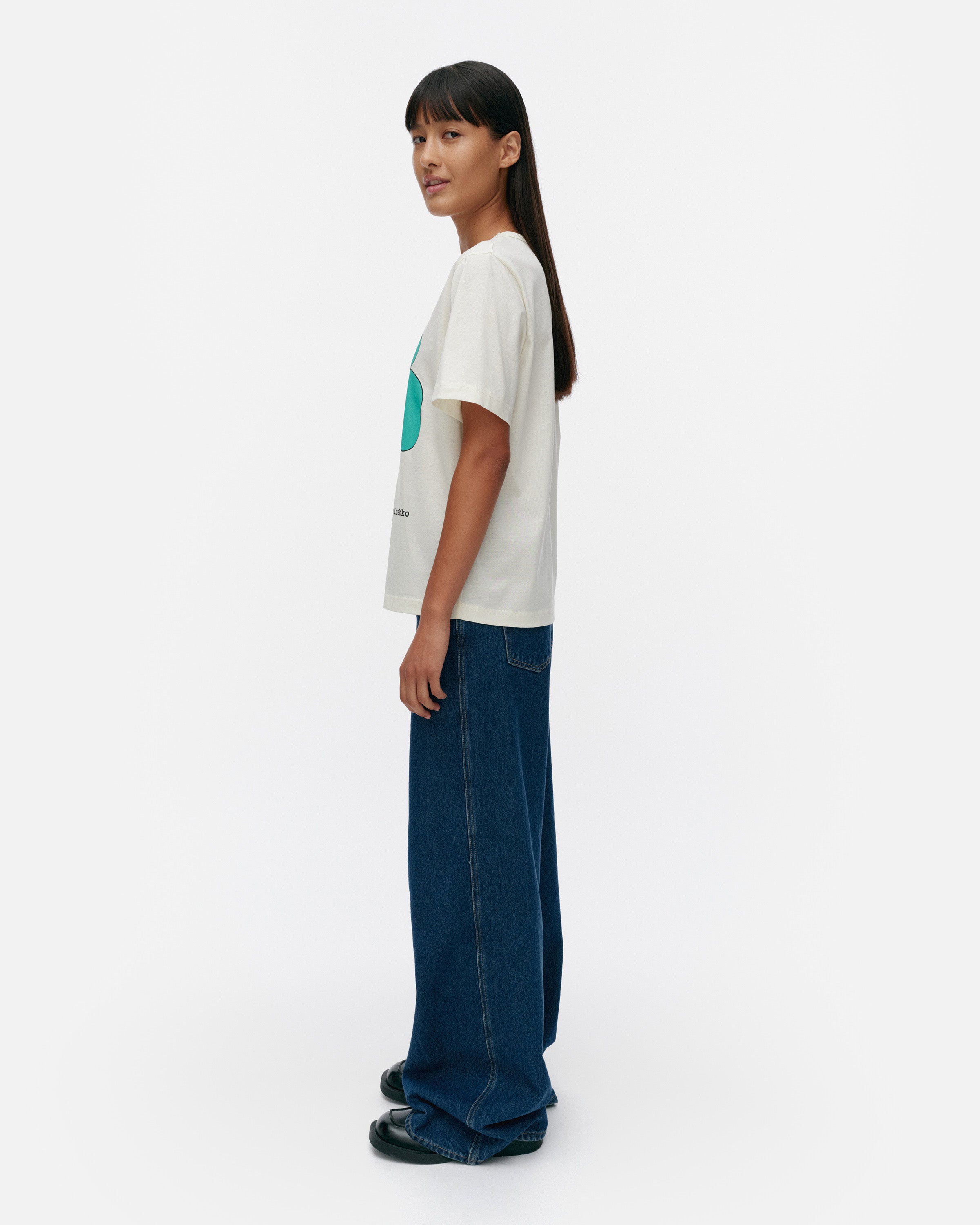 T-shirt Jakso Piirto Unikko Placement kioski