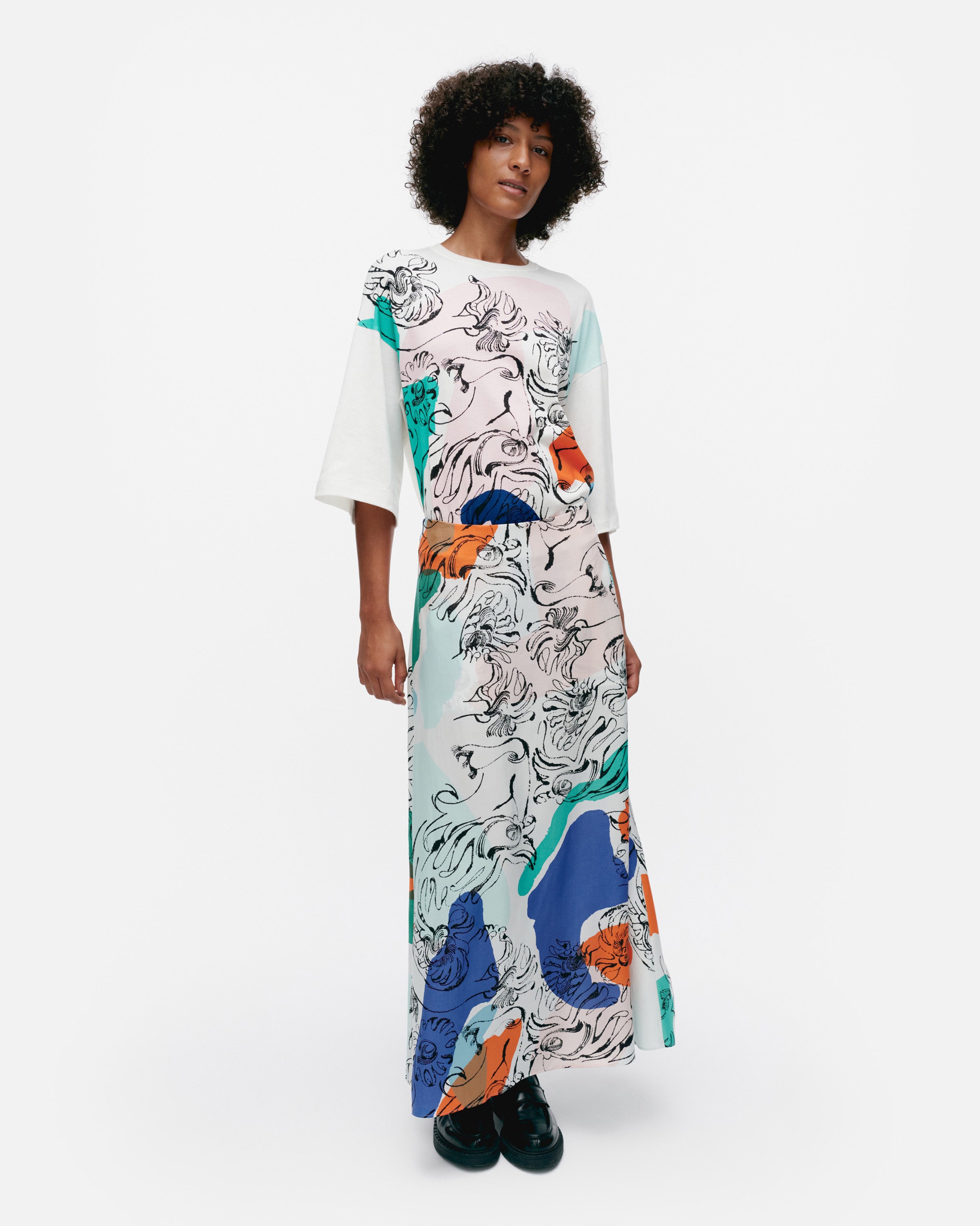 Keveä Blomblom skirt