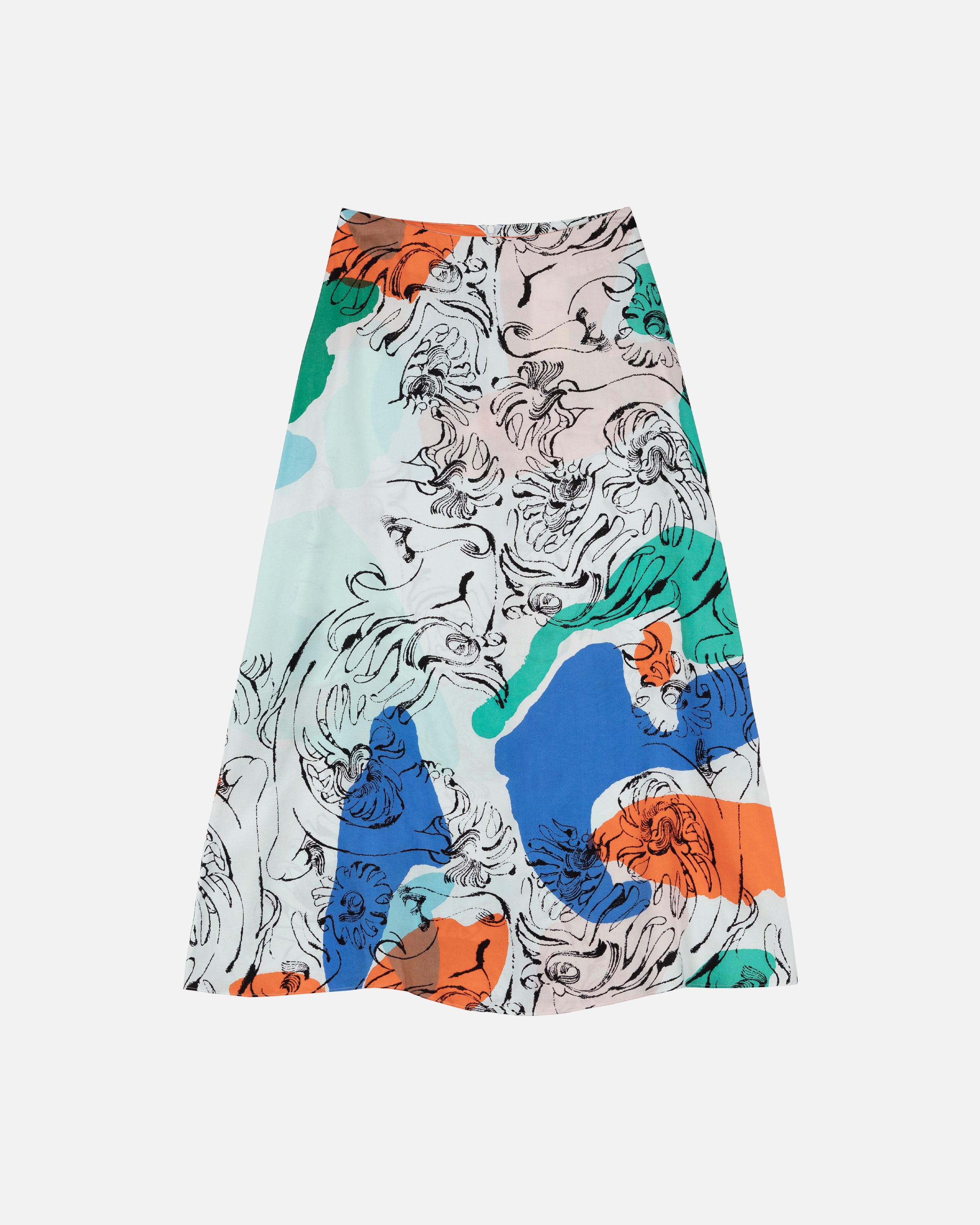 Keveä Blomblom skirt