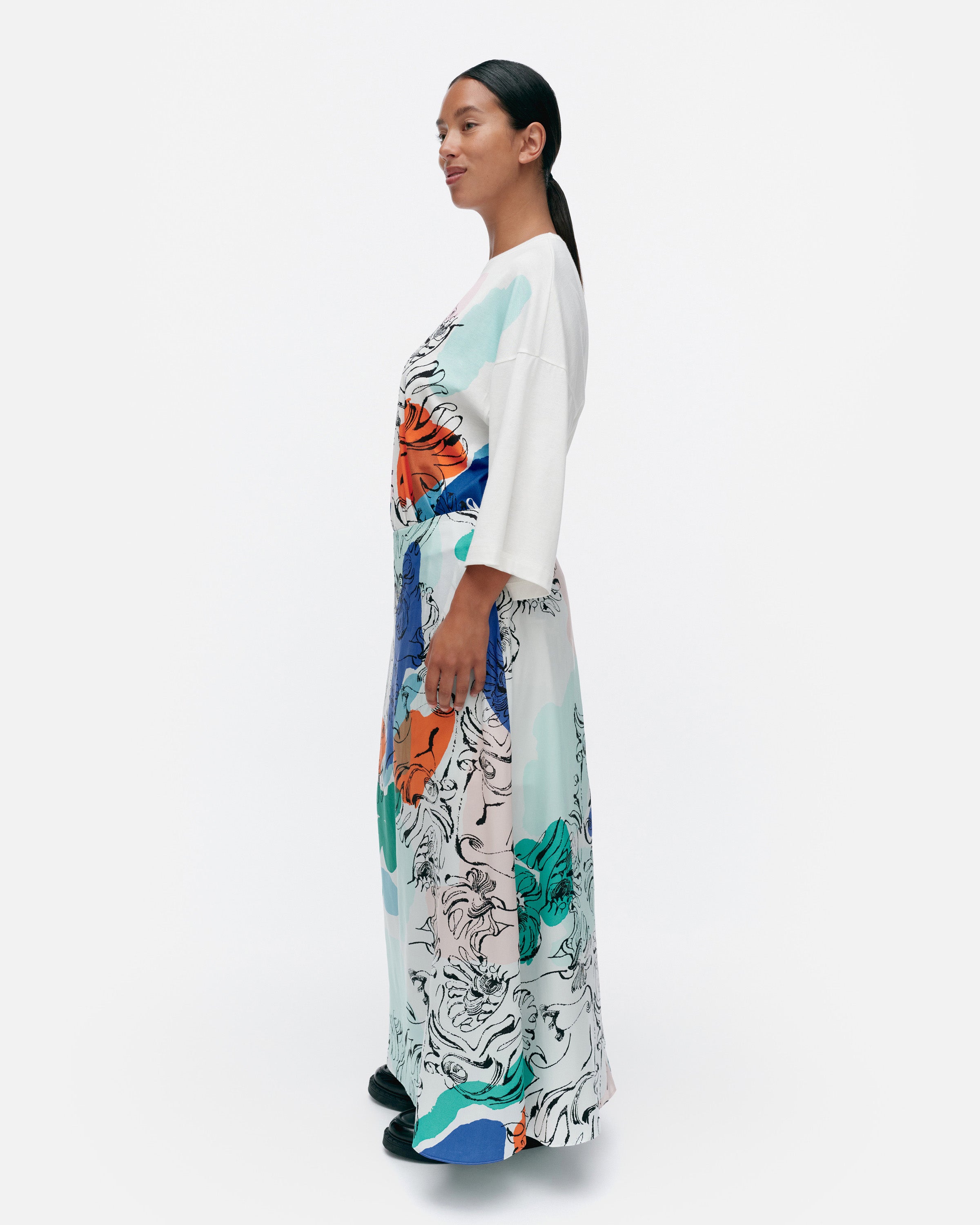 Keveä Blomblom skirt