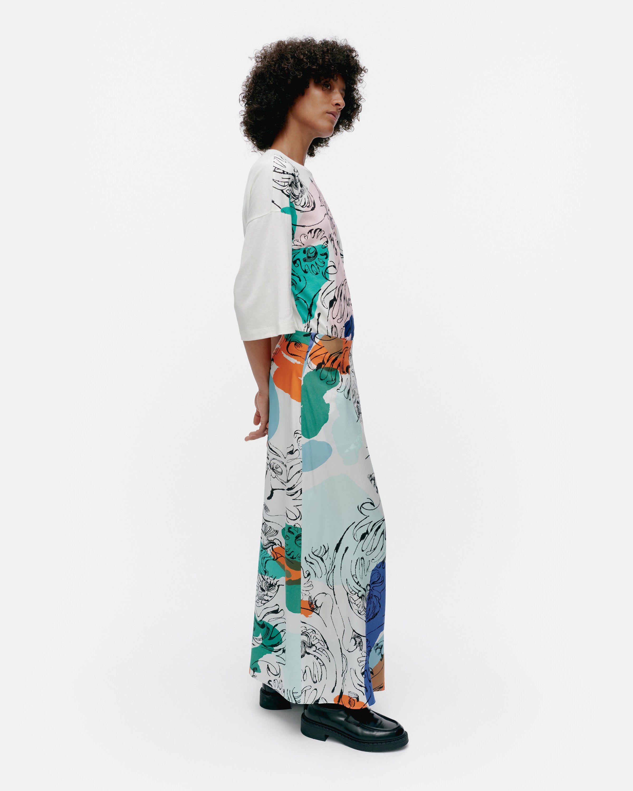 Keveä Blomblom skirt