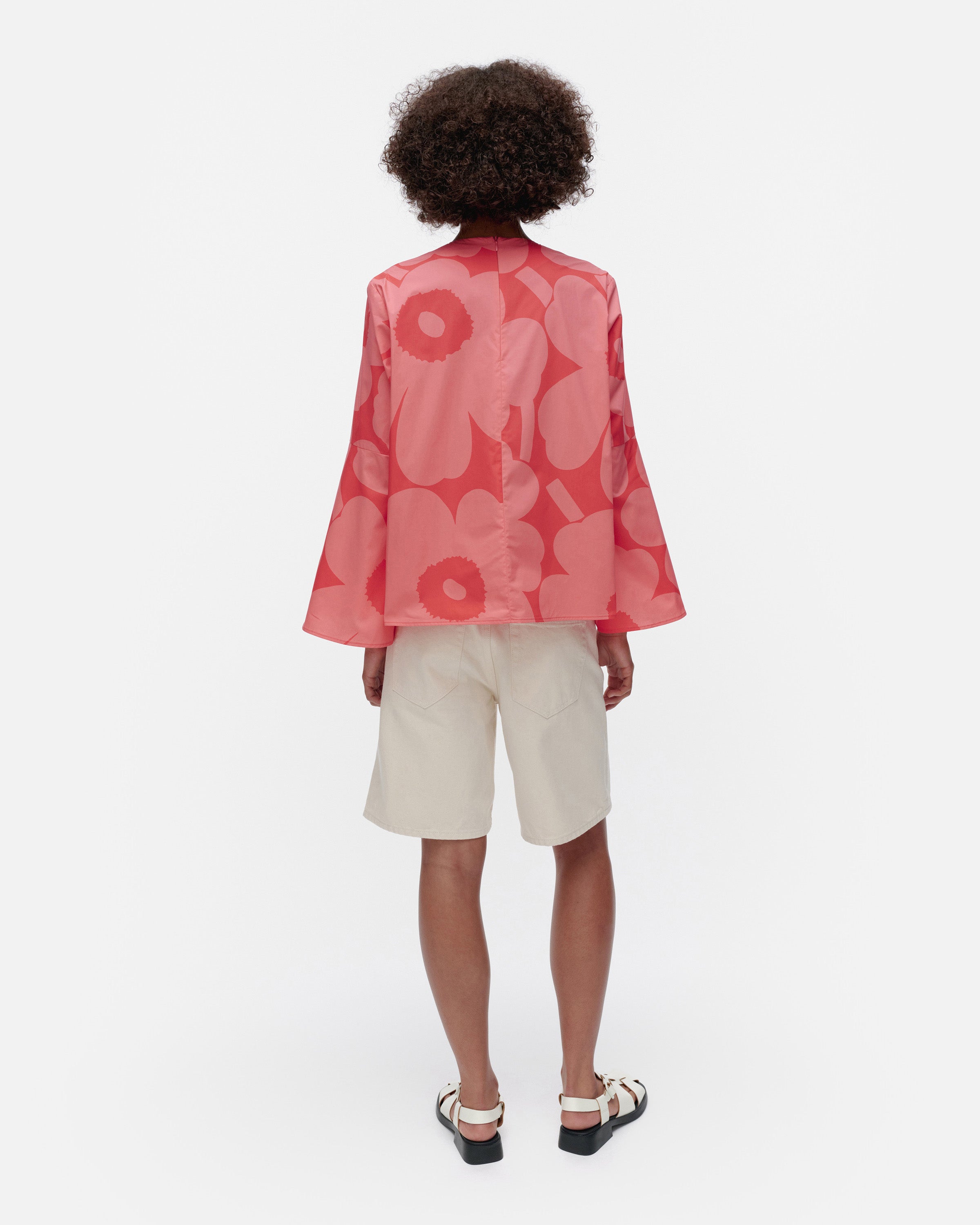 Pelargoni Unikko blouse