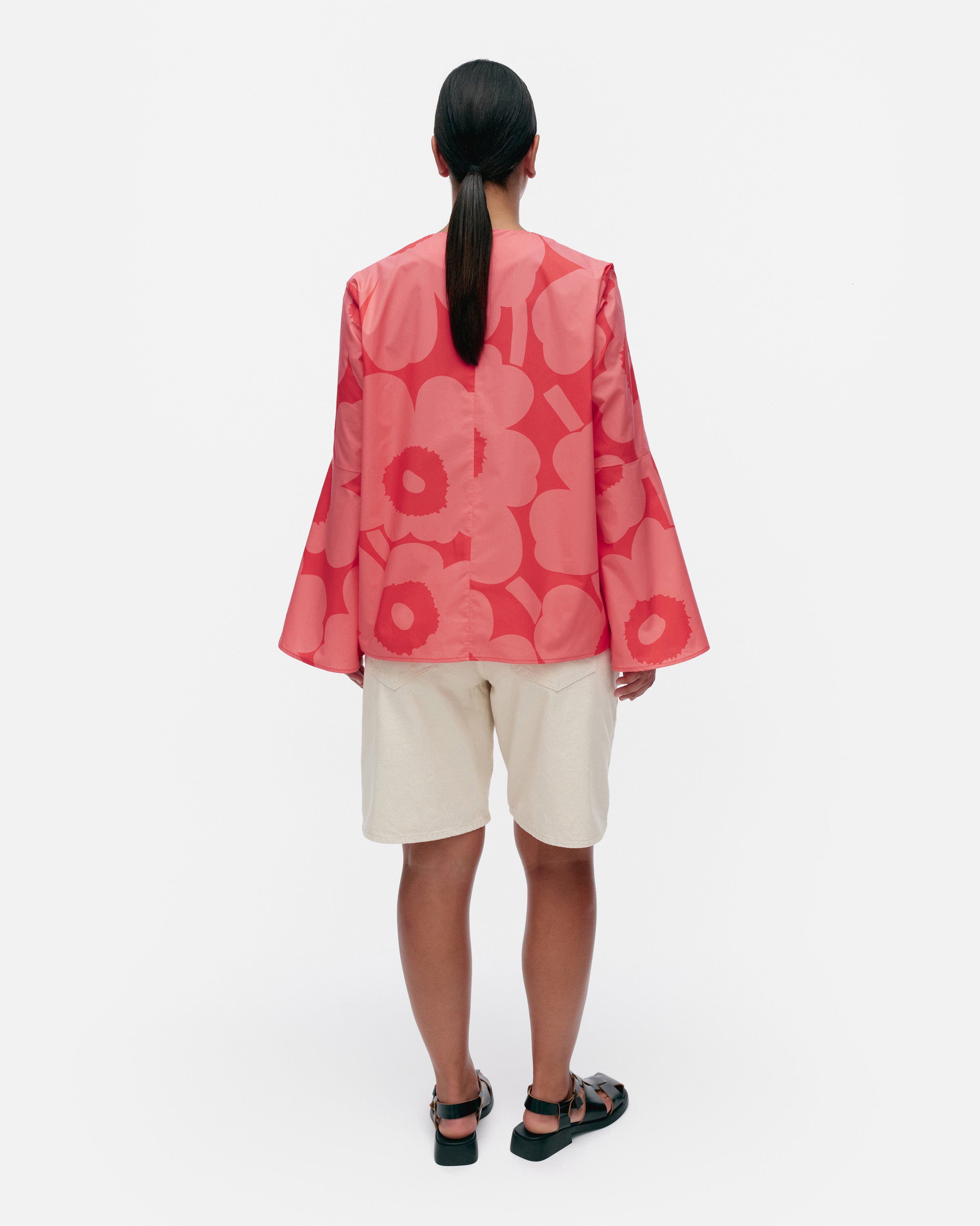 Pelargoni Unikko blouse
