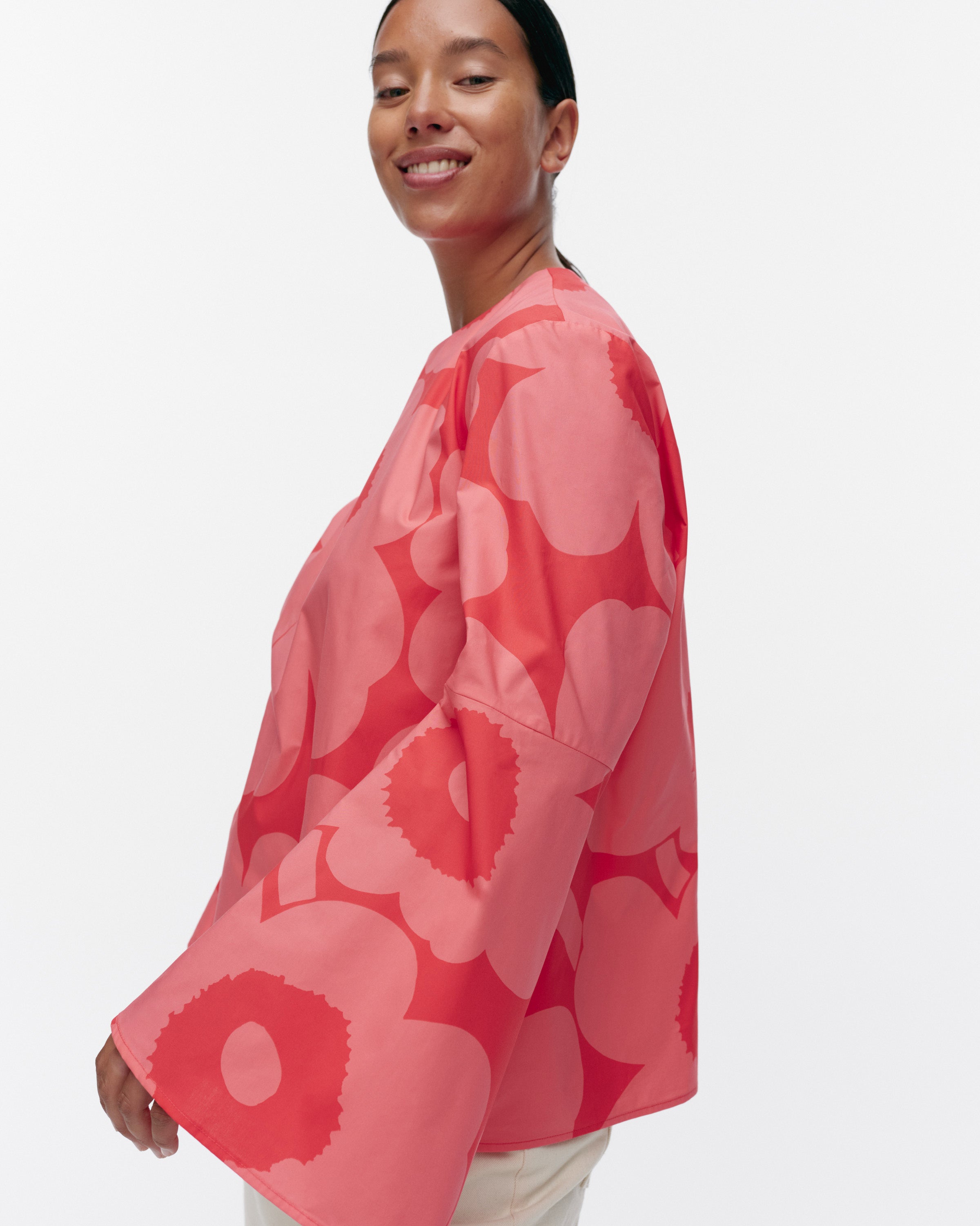 Pelargoni Unikko blouse