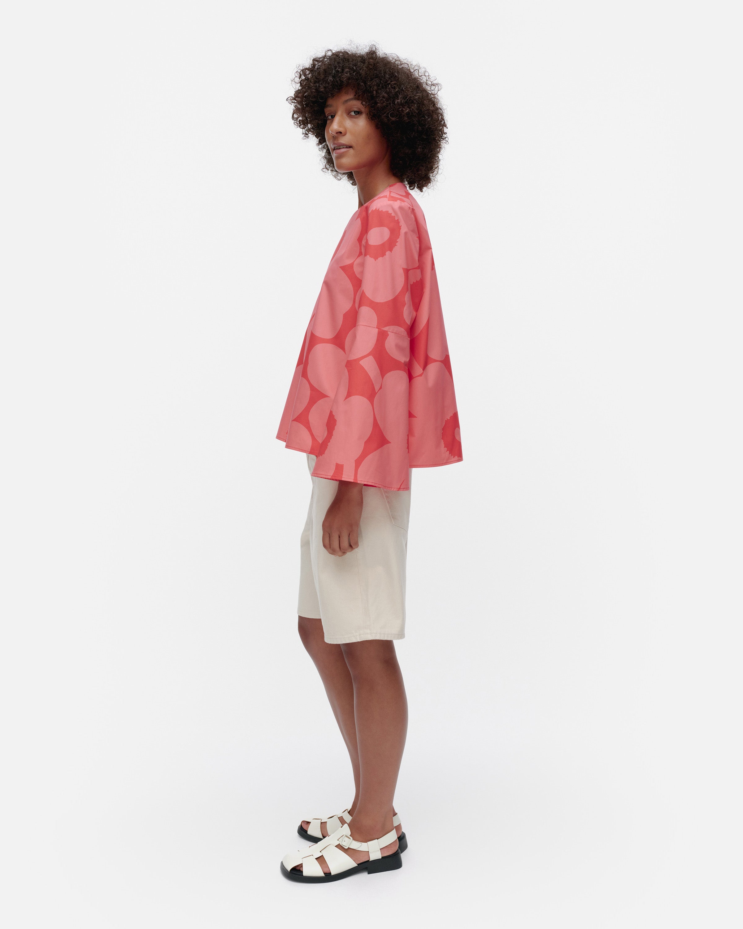Pelargoni Unikko blouse
