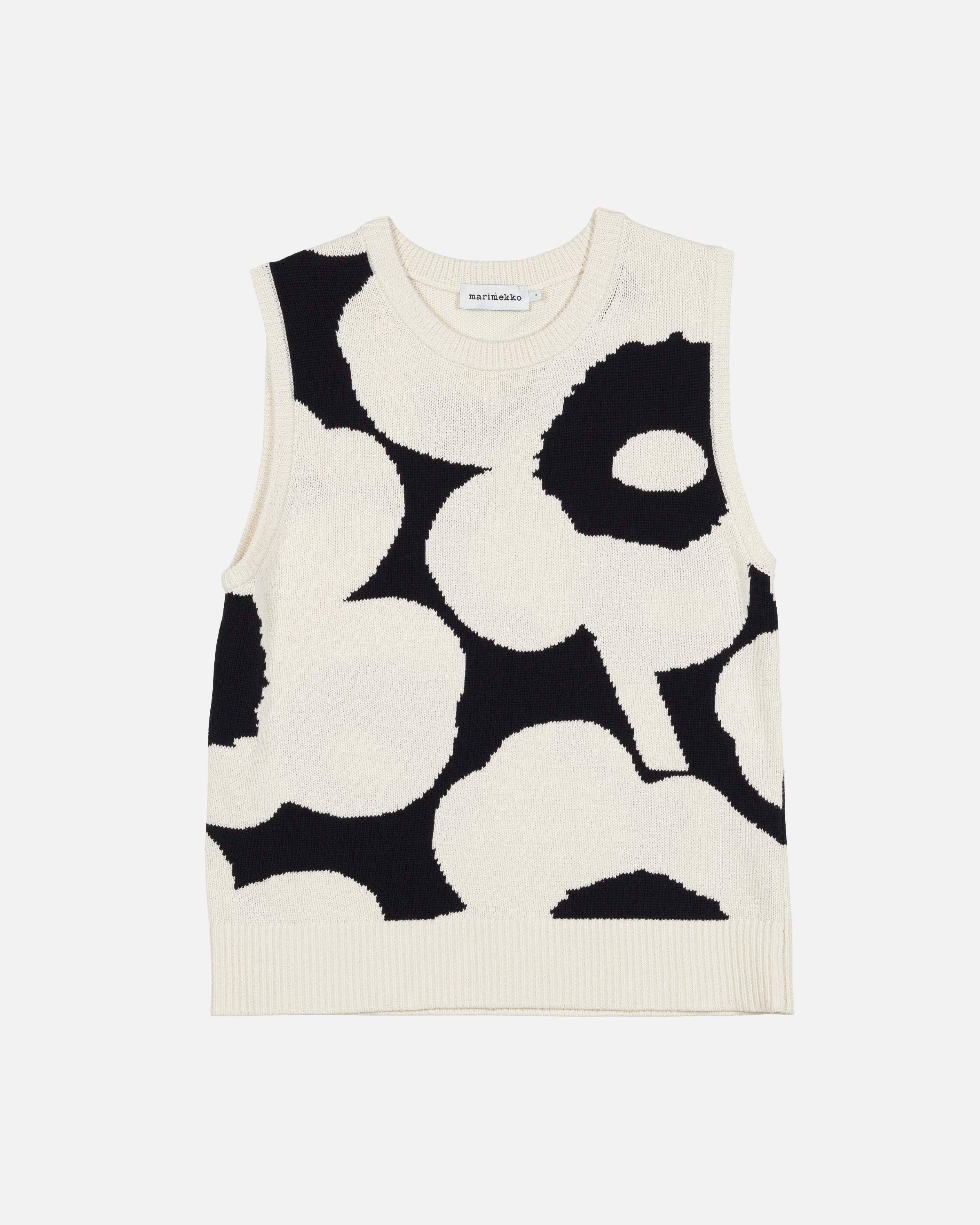 Pioneeri Unikko knitted cotton vest