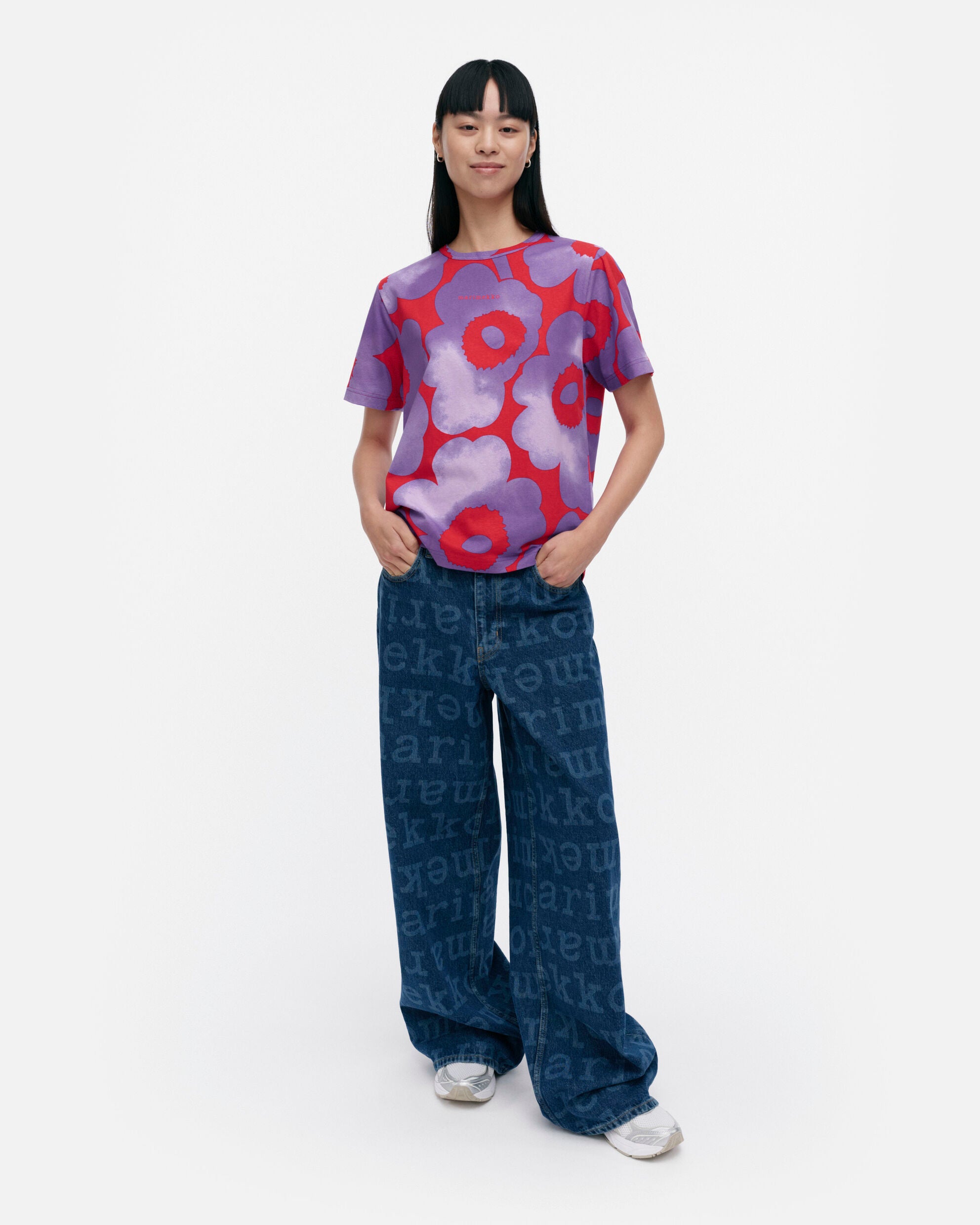 T-shirt Erna Akvarelli Unikko Kioski
