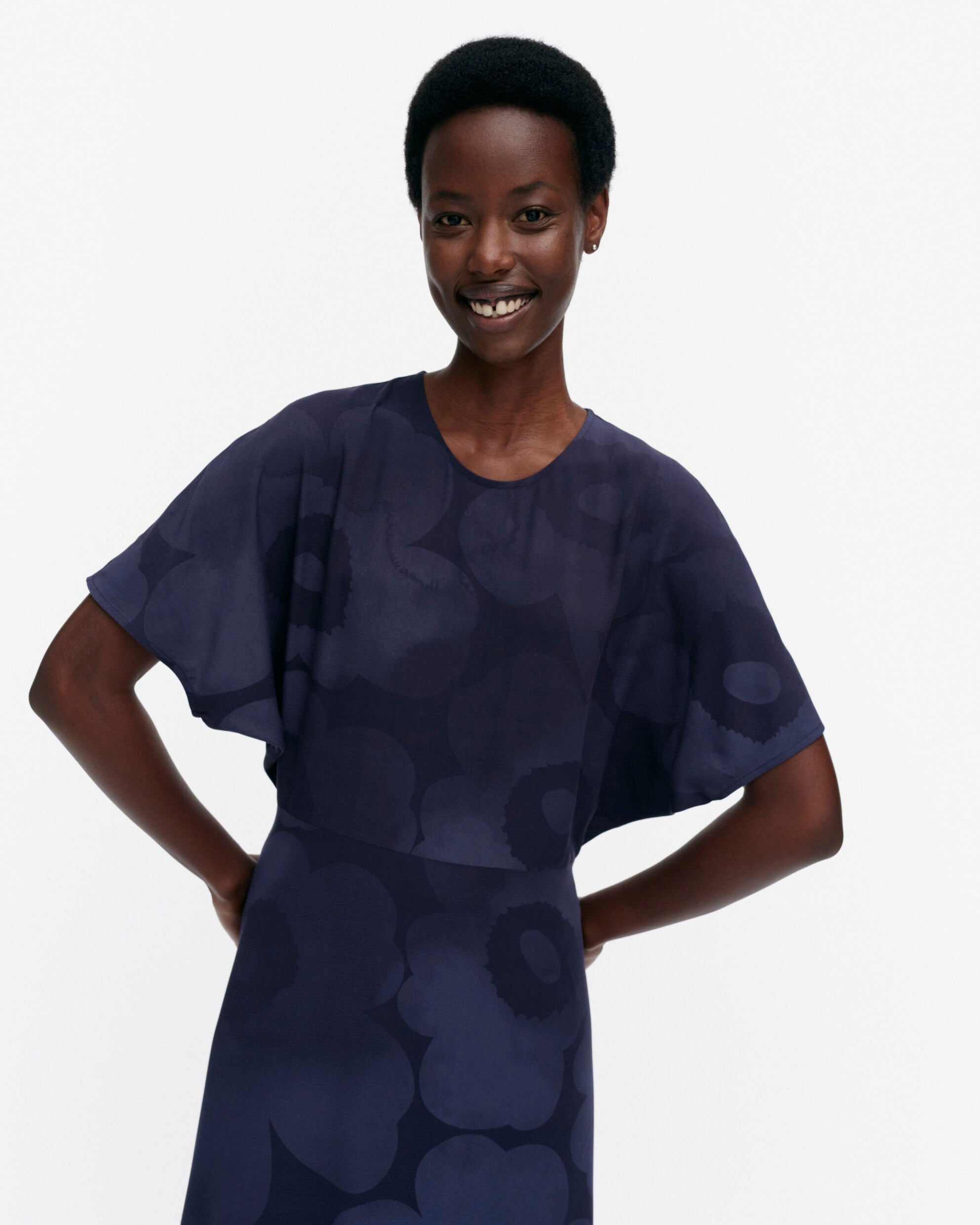 Heleä Akvarelli Unikko dress