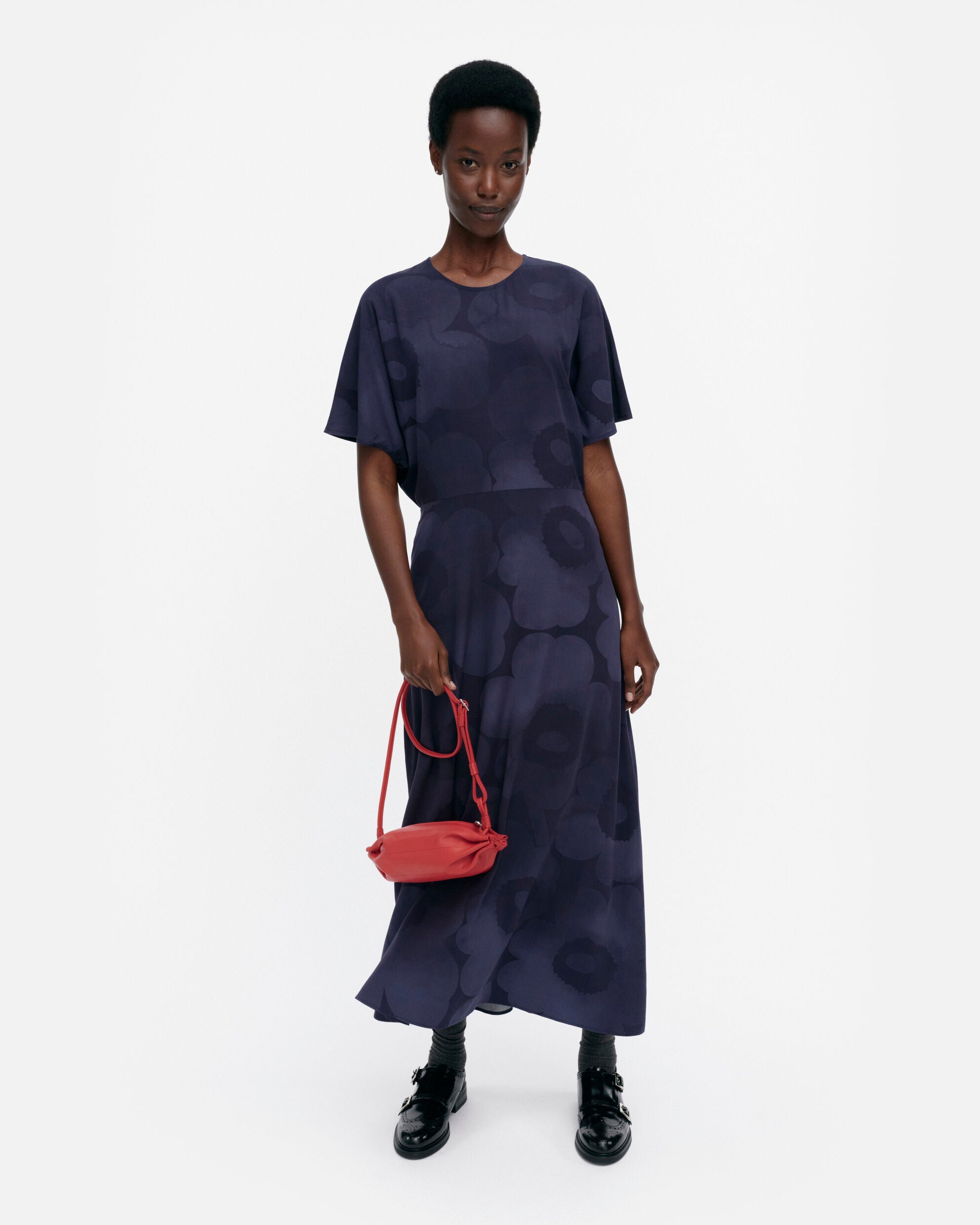 Heleä Akvarelli Unikko dress