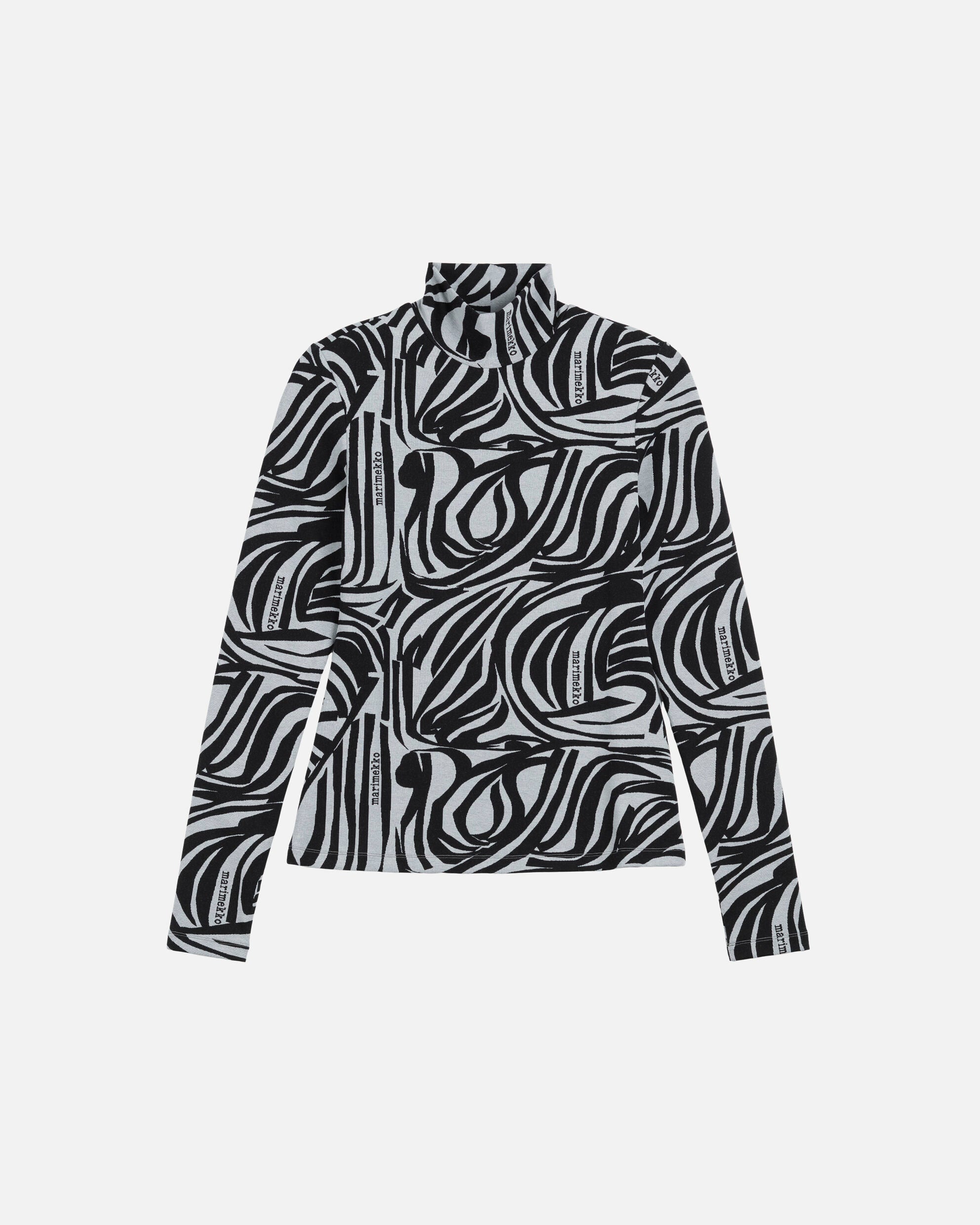 Jäkälä Jokuraita Logo turtleneck shirt