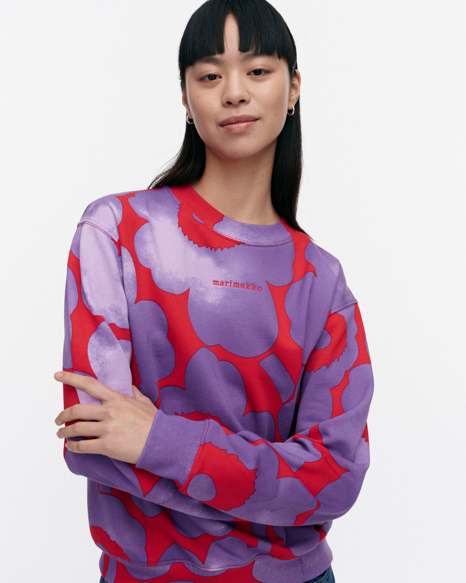 Leiot Akvarelli Unikko Kioski sweat-shirt