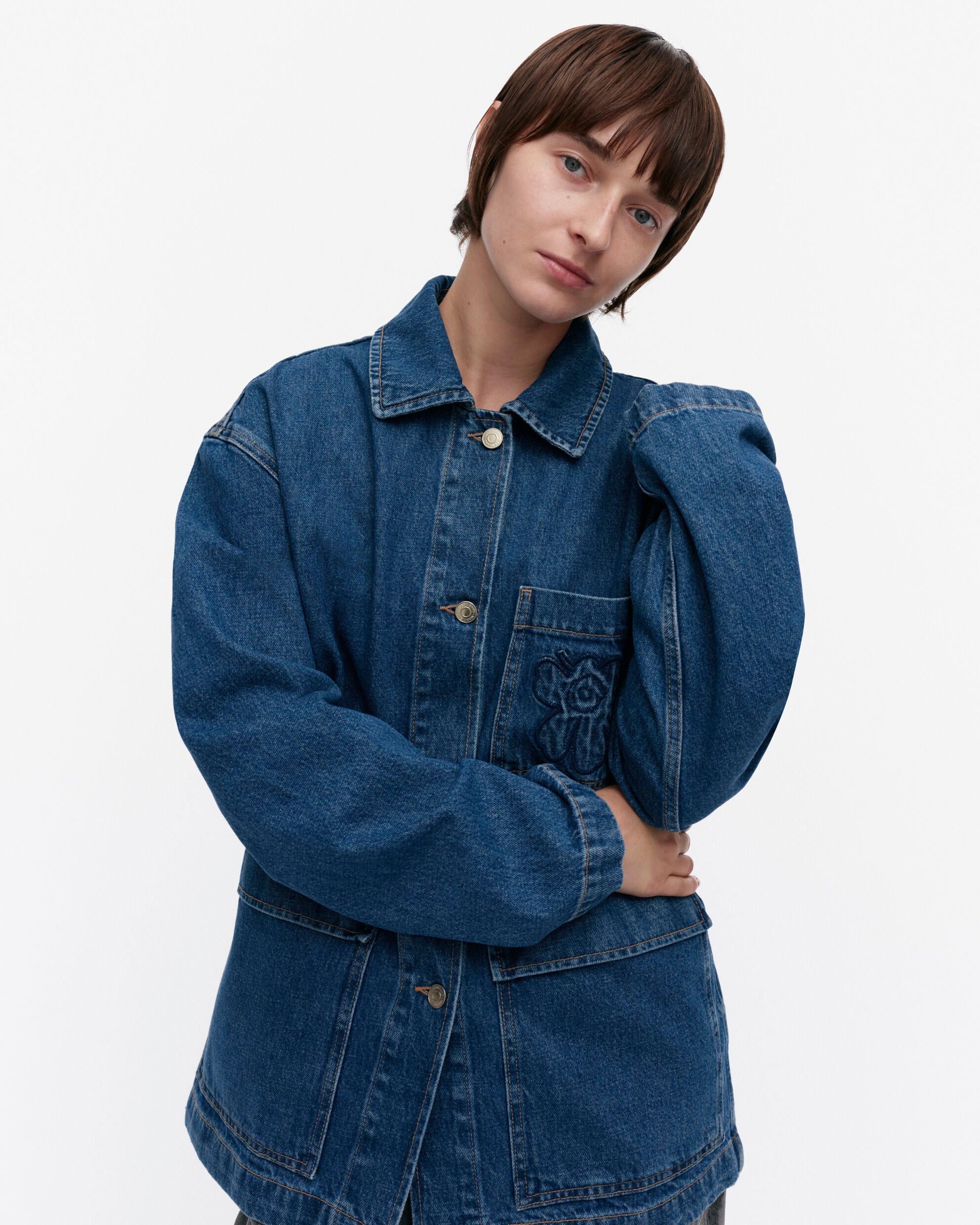 Veste en denim Maridenim Poweri Unikko