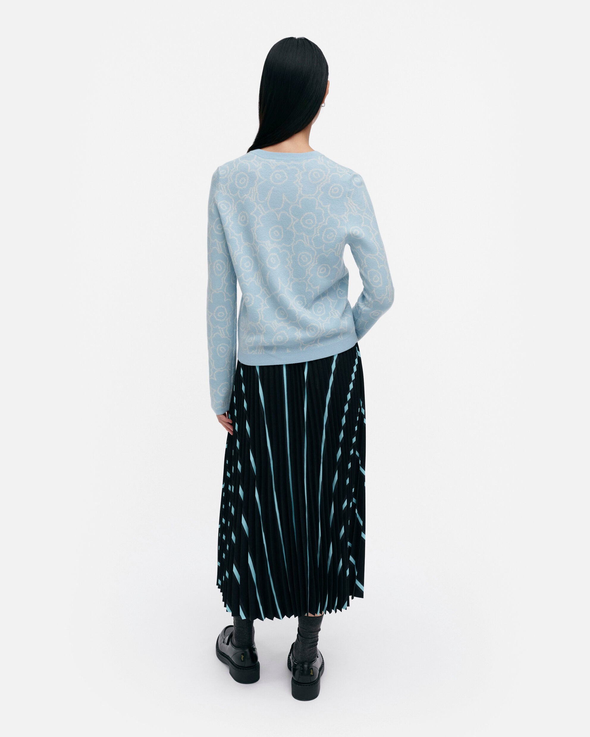 RWS Mutka Mini Piirto Unikko knitted cardigan