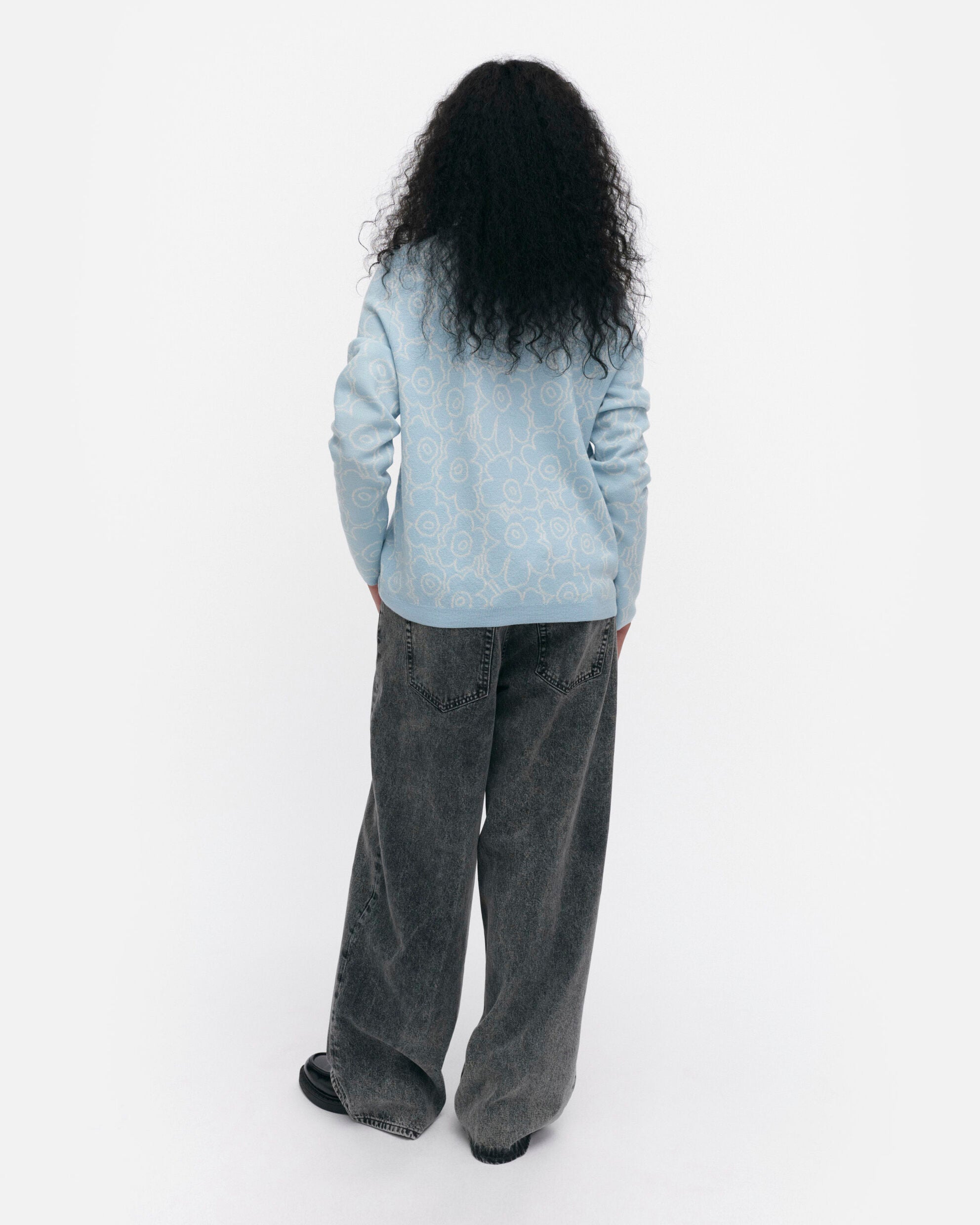 RWS Mutka Mini Piirto Unikko knitted cardigan