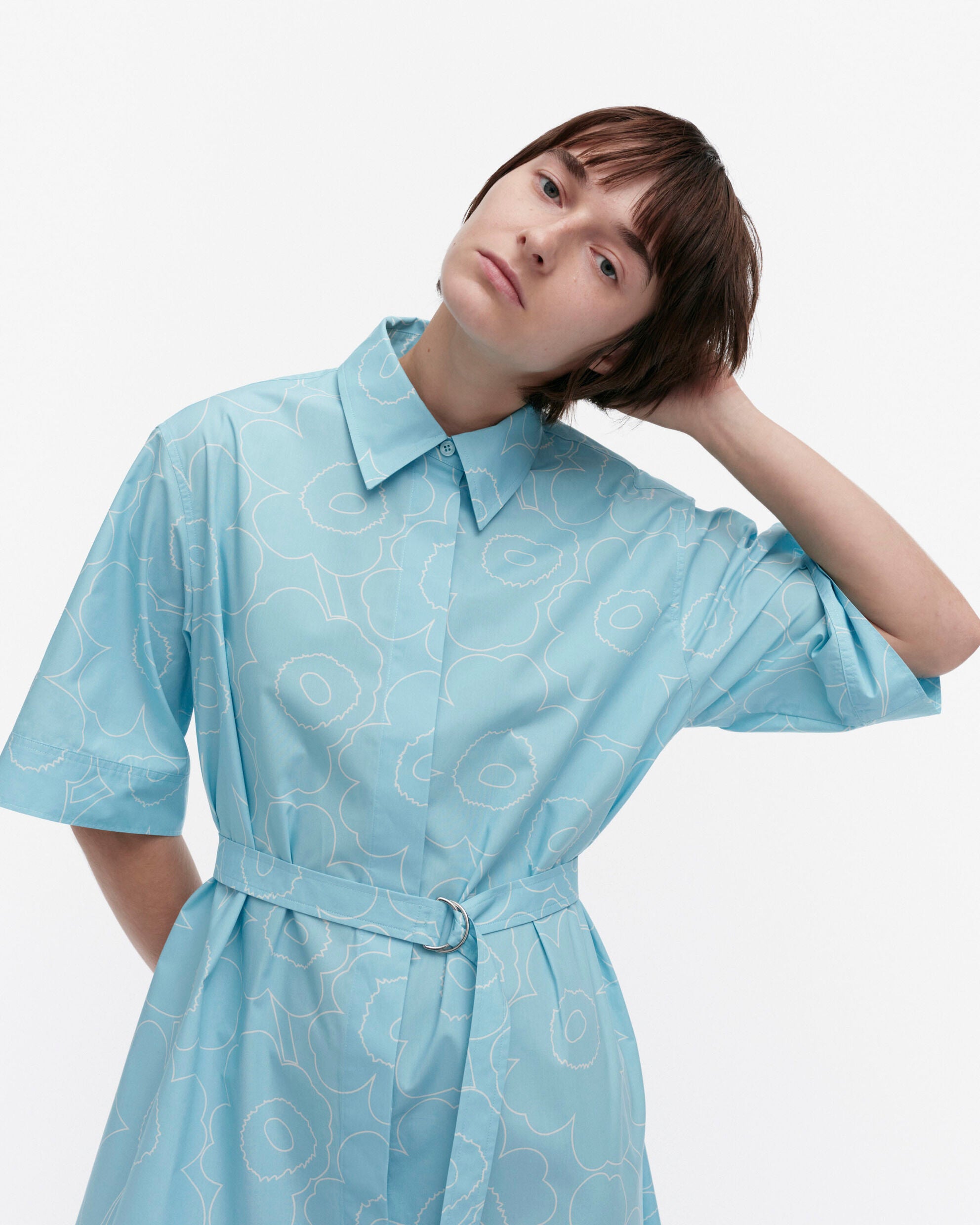 Popliini Piirto Unikko dress