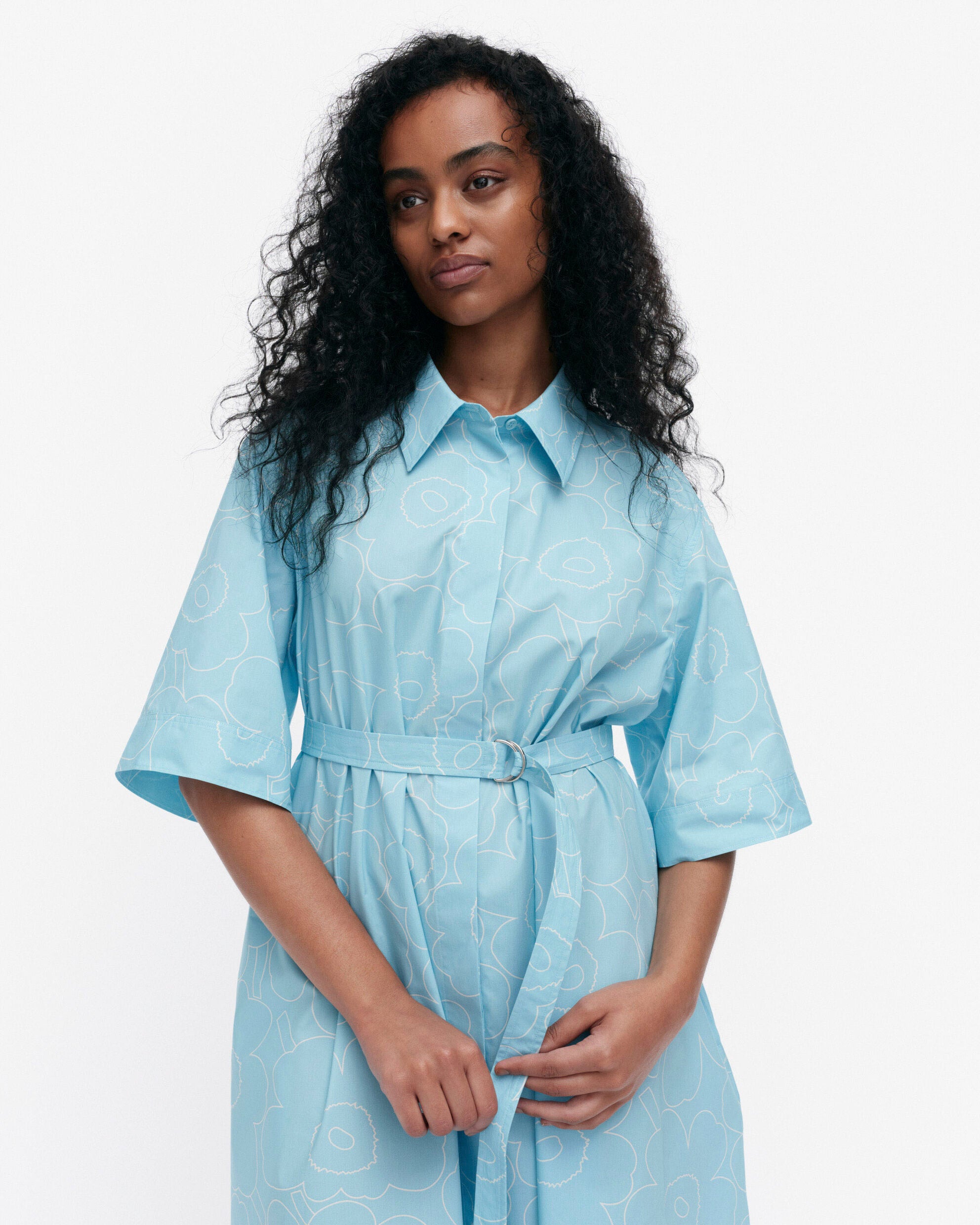 Popliini Piirto Unikko dress