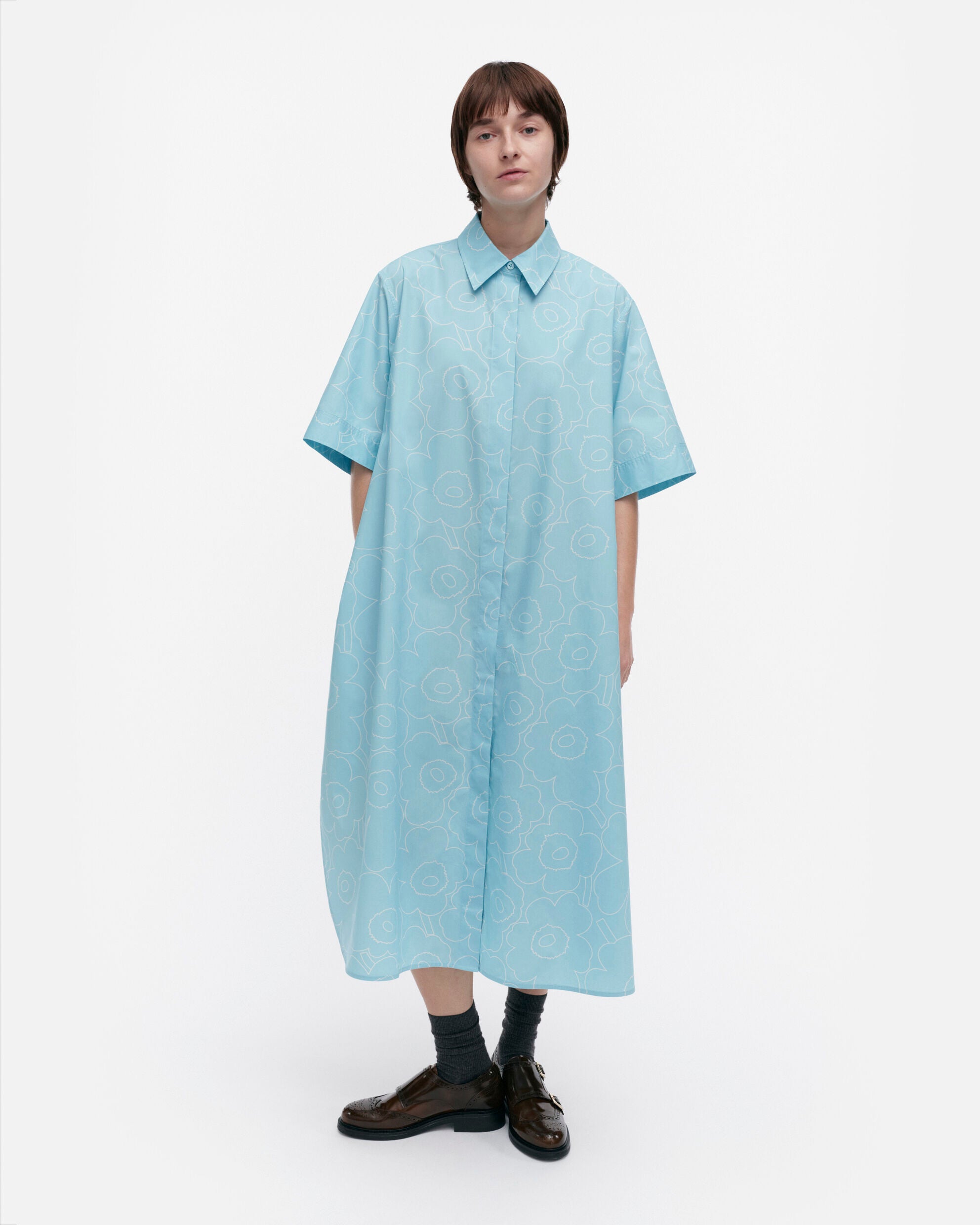 Popliini Piirto Unikko dress