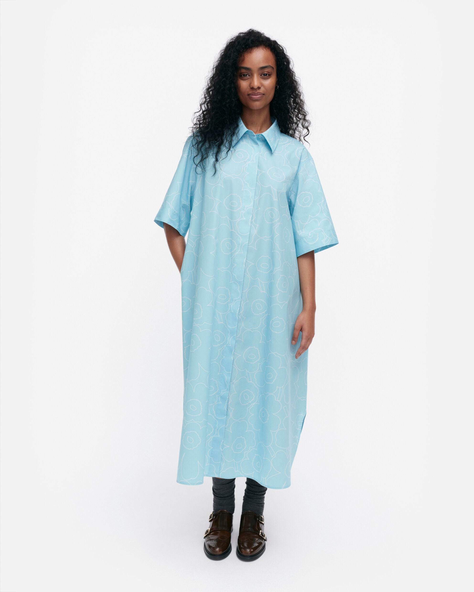 Popliini Piirto Unikko dress
