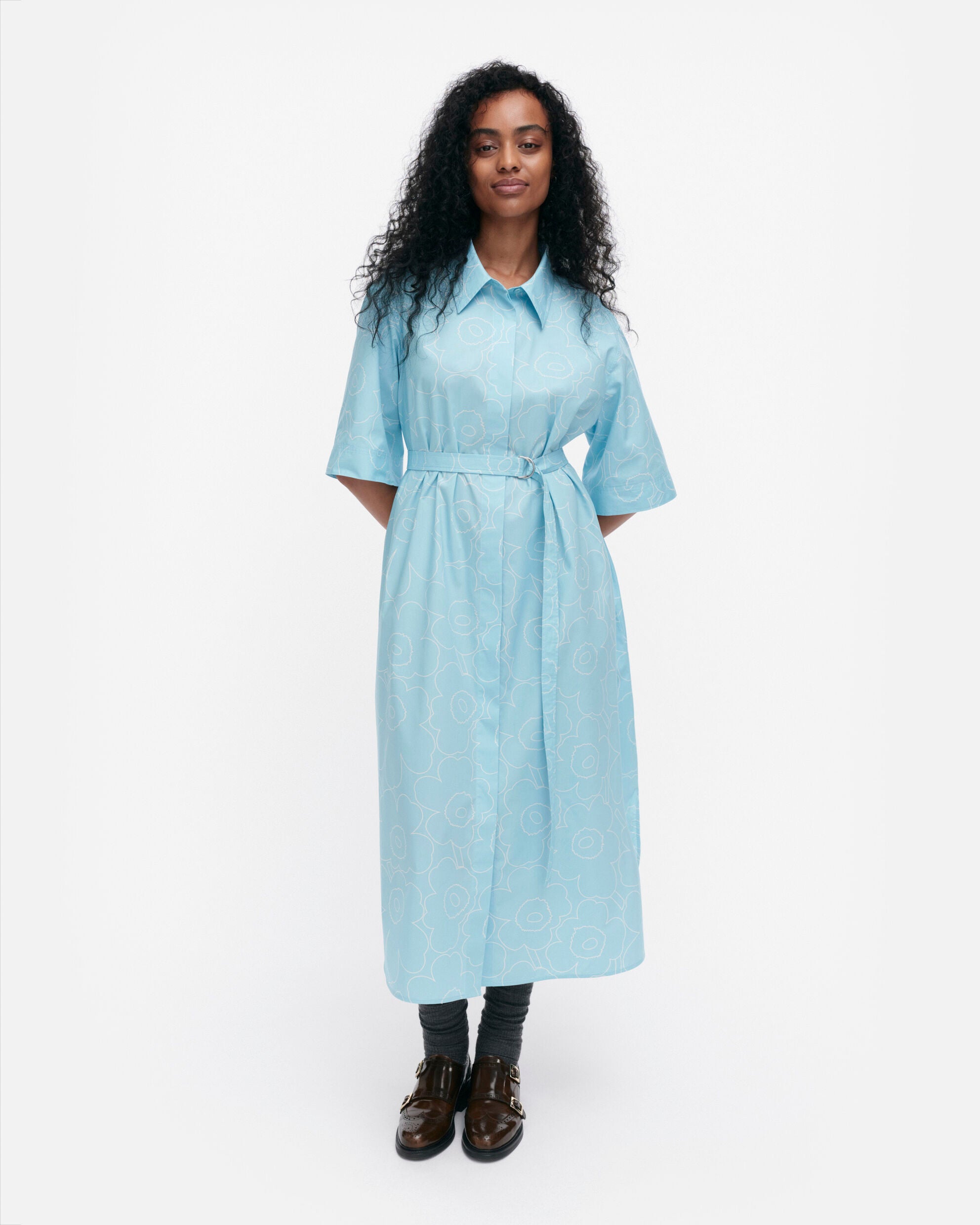 Popliini Piirto Unikko dress
