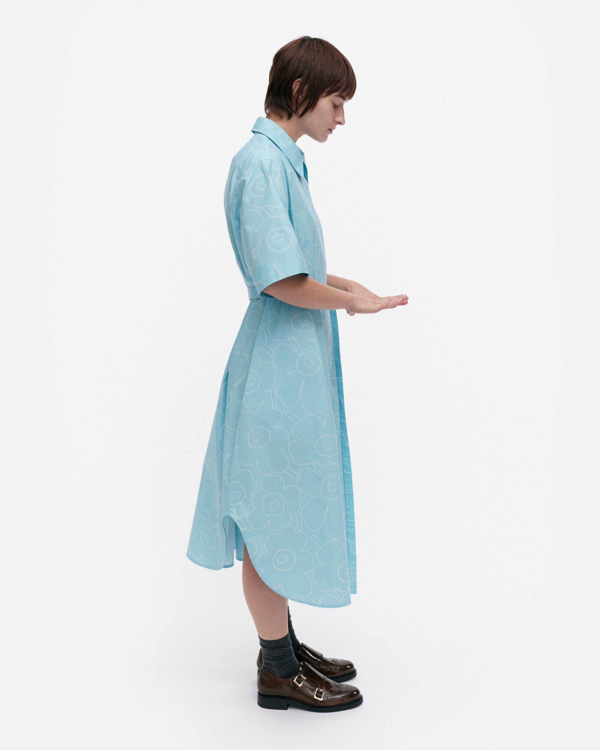 Popliini Piirto Unikko dress