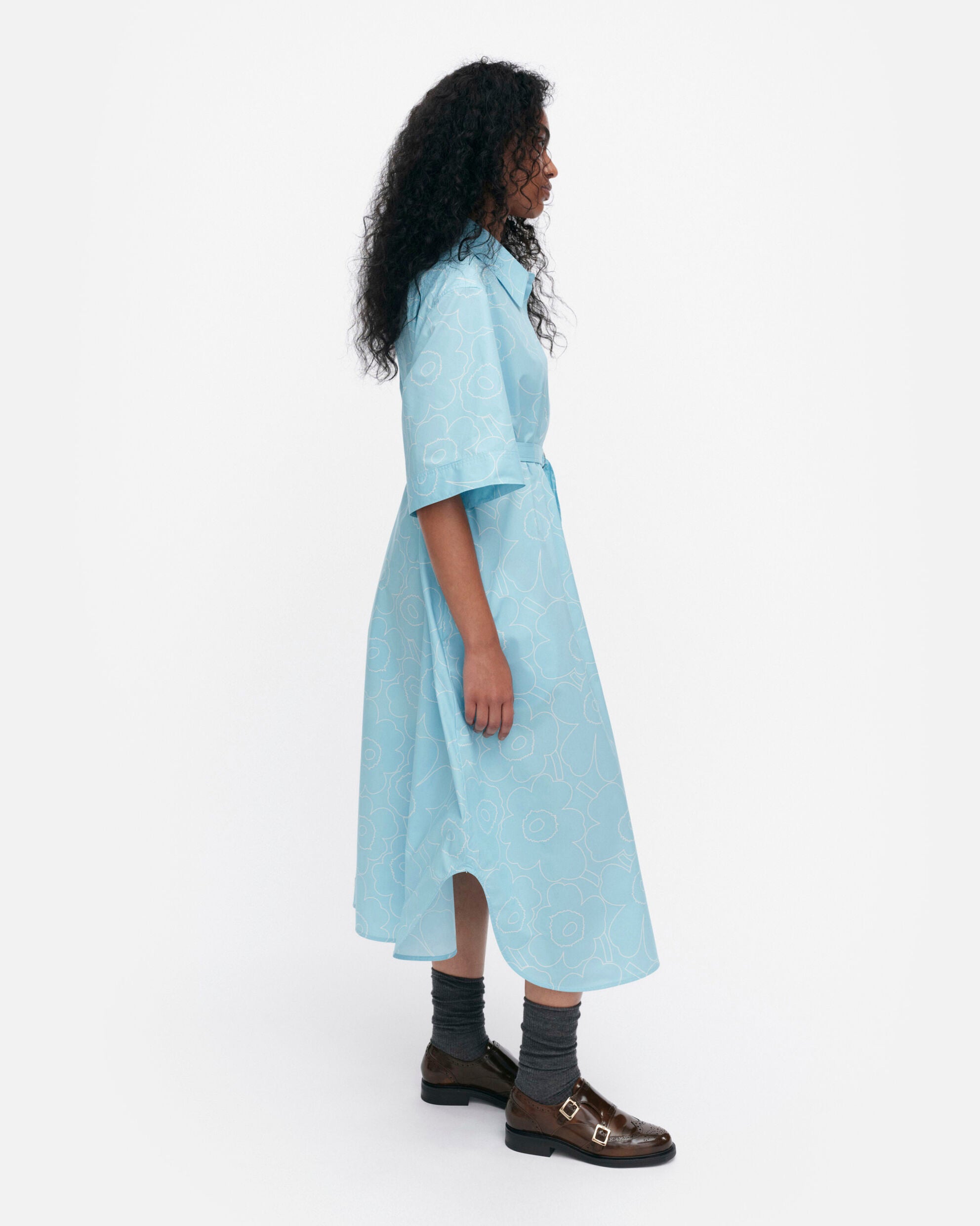 Popliini Piirto Unikko dress