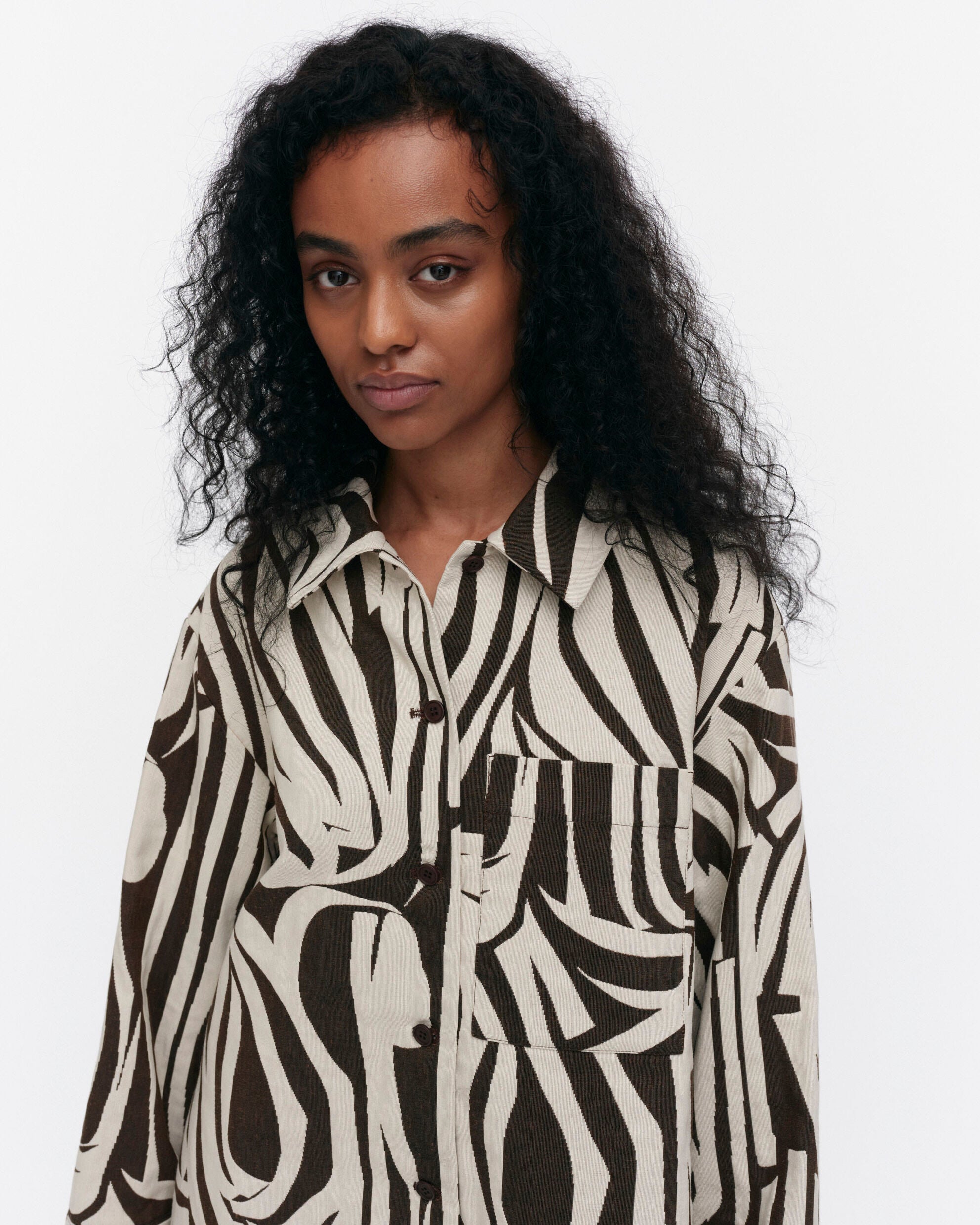 Rakenne Jokuraita cotton shirt