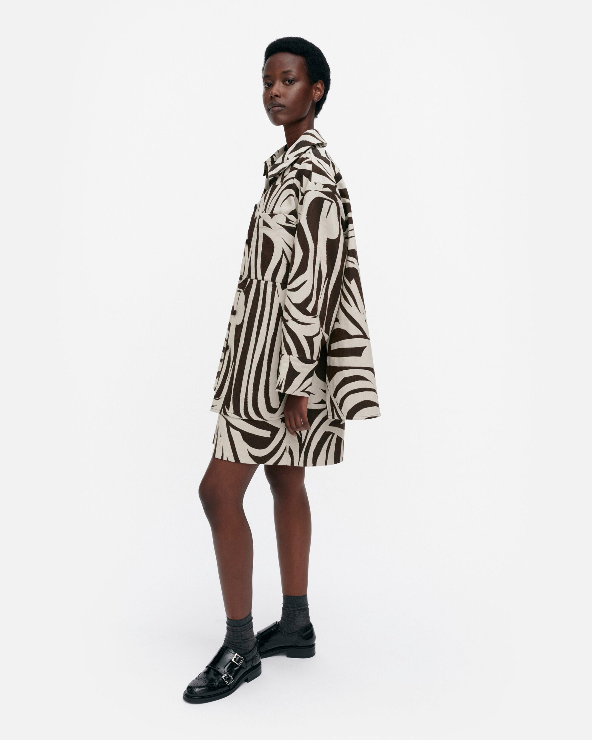 Rakenne Jokuraita cotton shirt