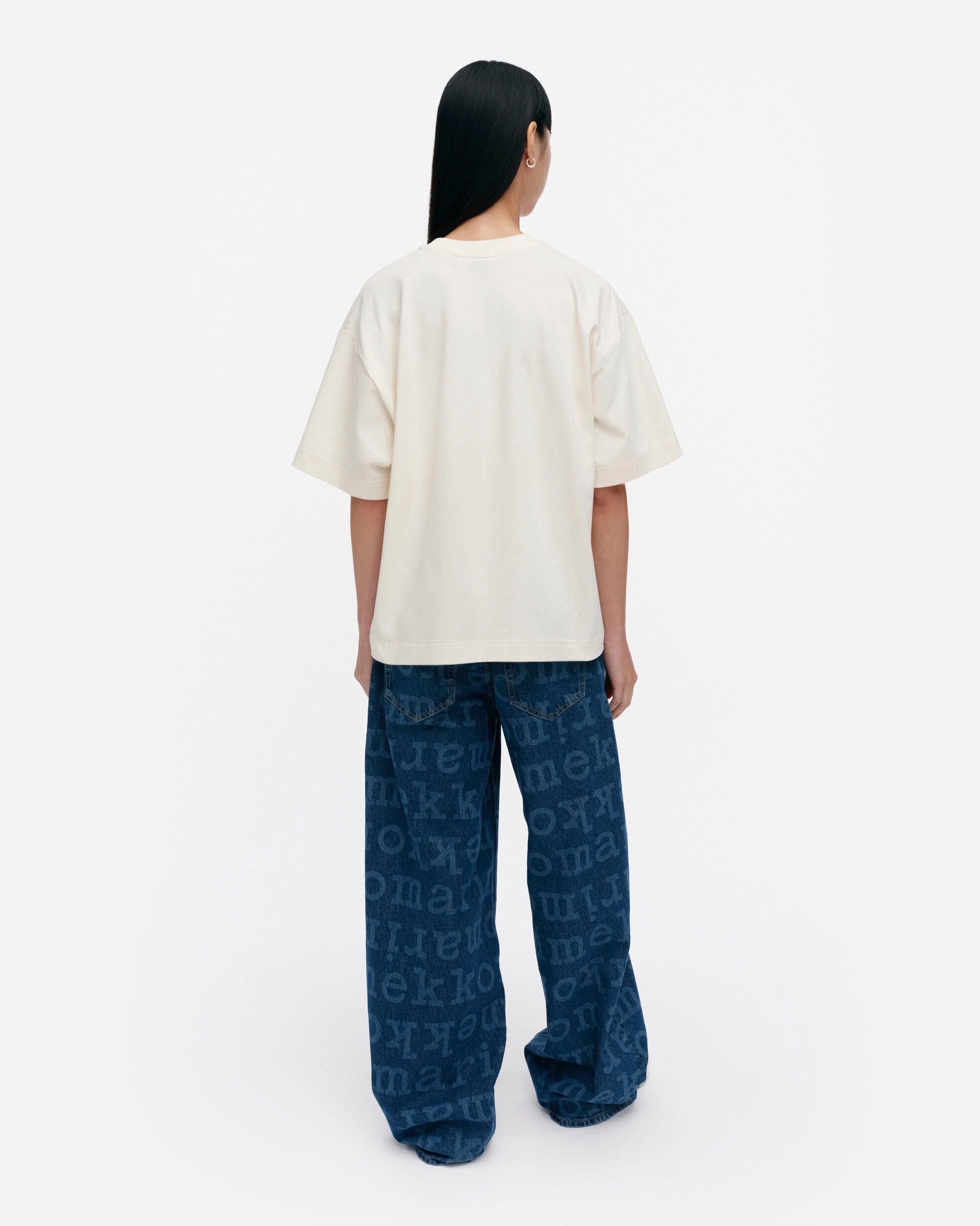 T-shirt en jersey Veisto Unikko Placement Kioski