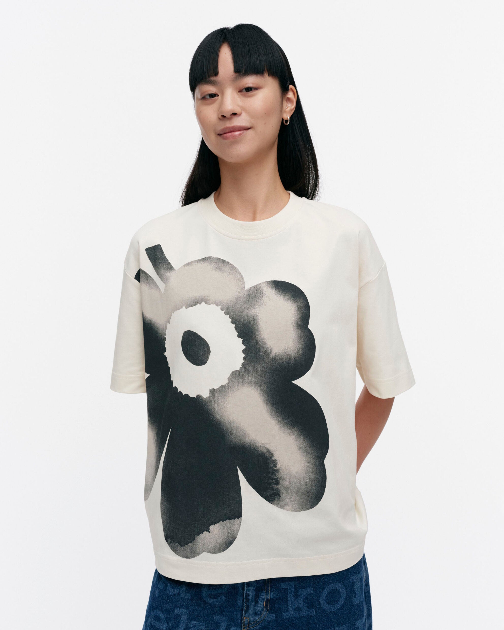 T-shirt en jersey Veisto Unikko Placement Kioski