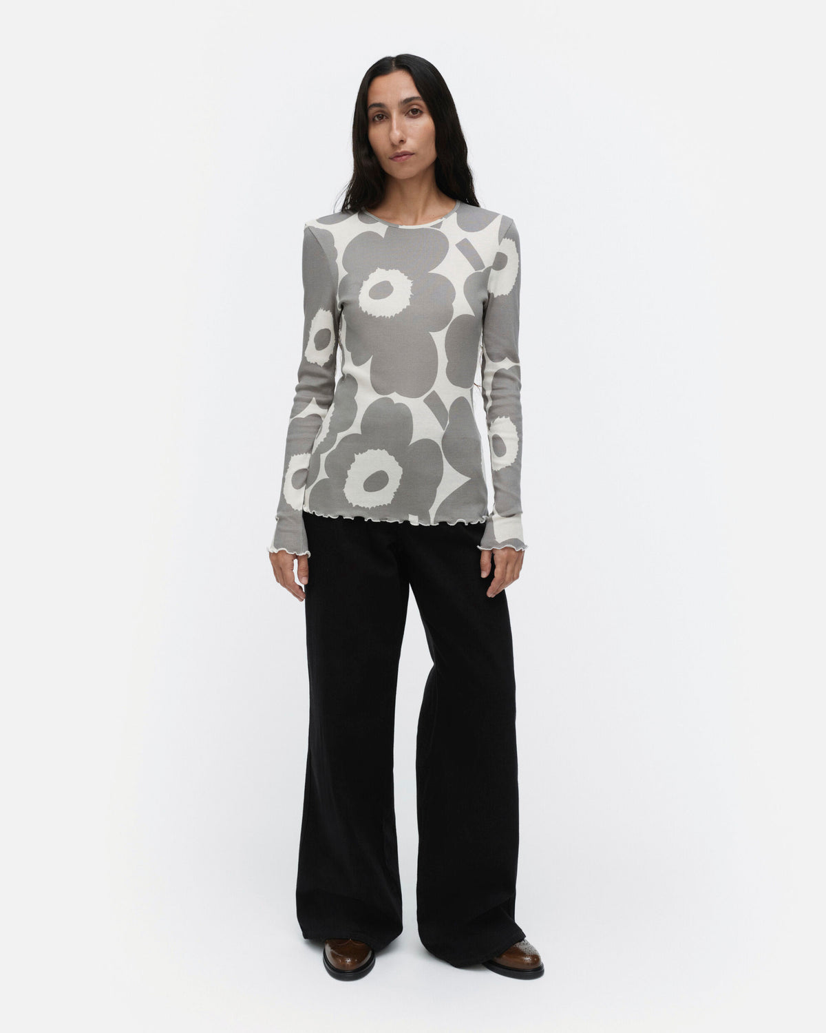 Floraali Unikko Jersey shirt