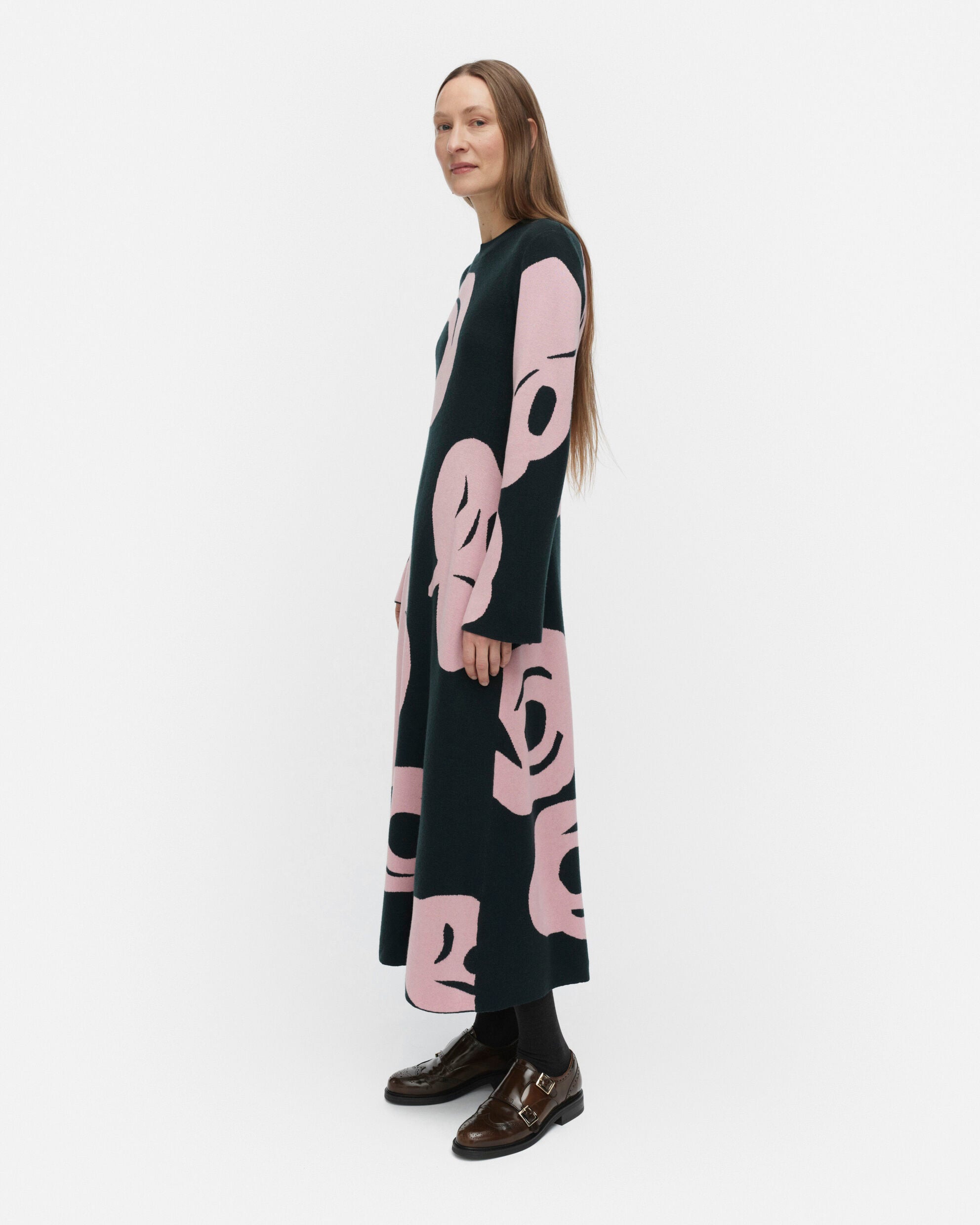Leikkuu Tumma Knitted dress