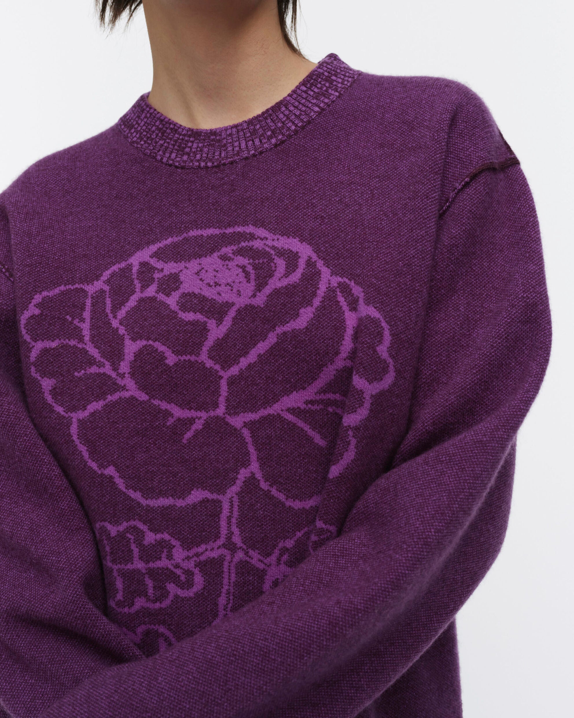 Rws Ruusut Vihkiruusu Knitted wool pullover