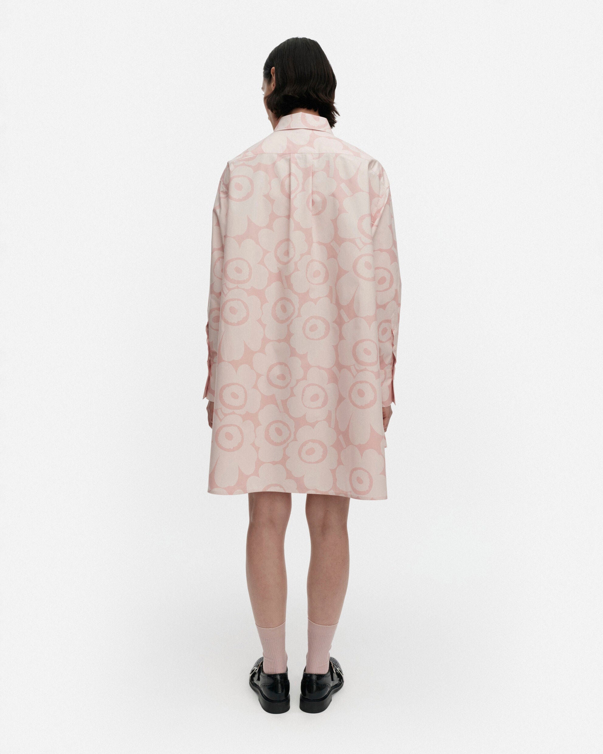 Robe chemise en coton Kuvitelma Unikko