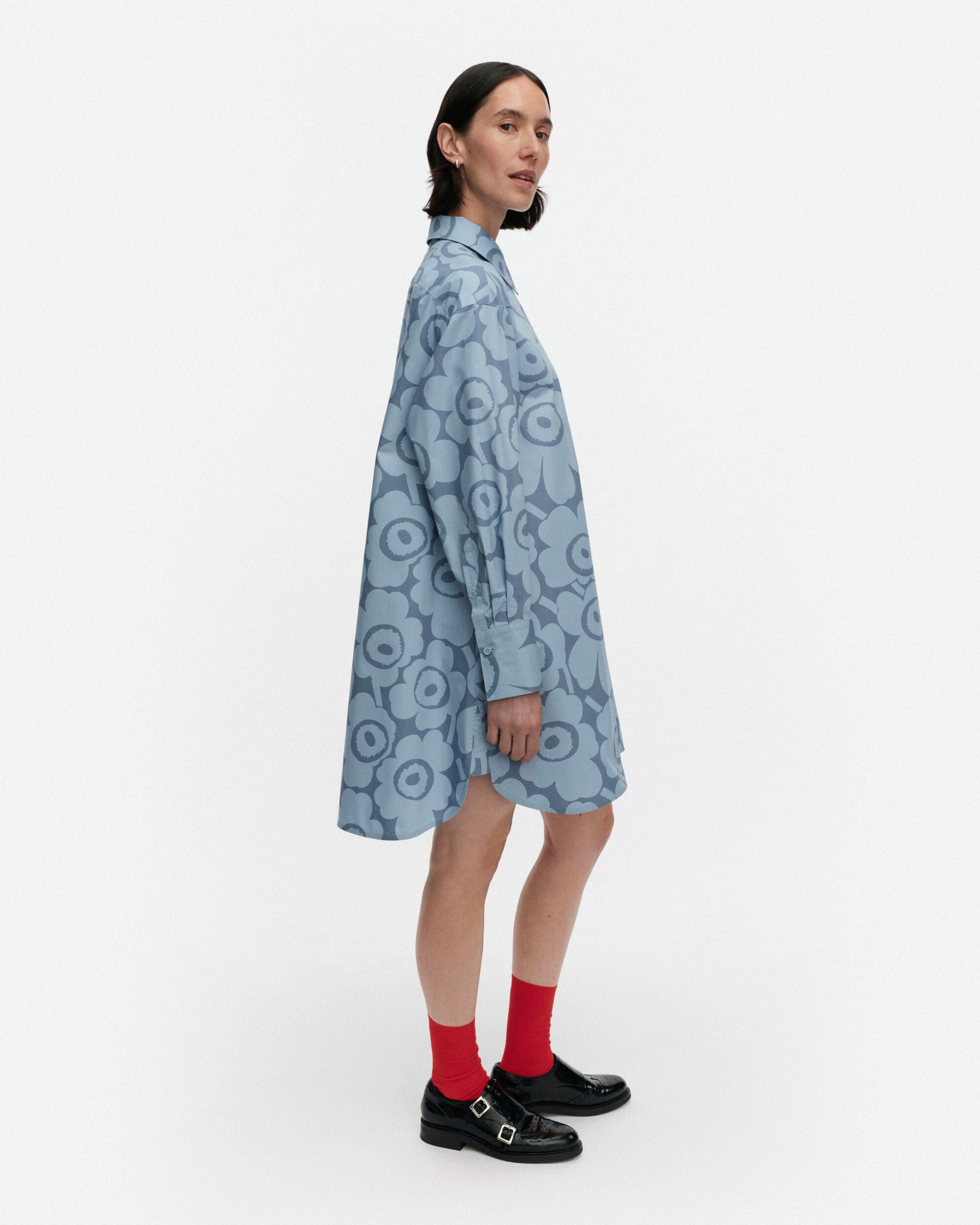 Kuvitelma Unikko Cotton shirt dress
