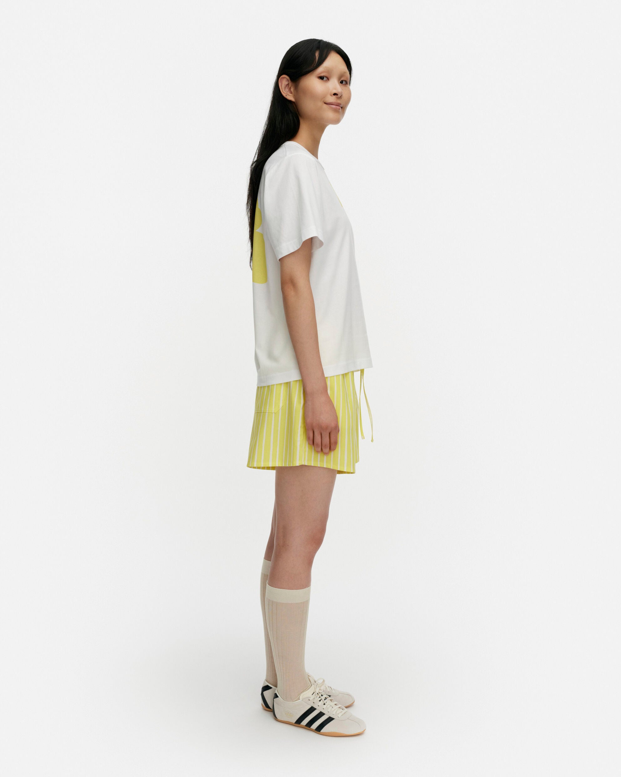 Erna Unikko T-shirt Kioski à motif placé