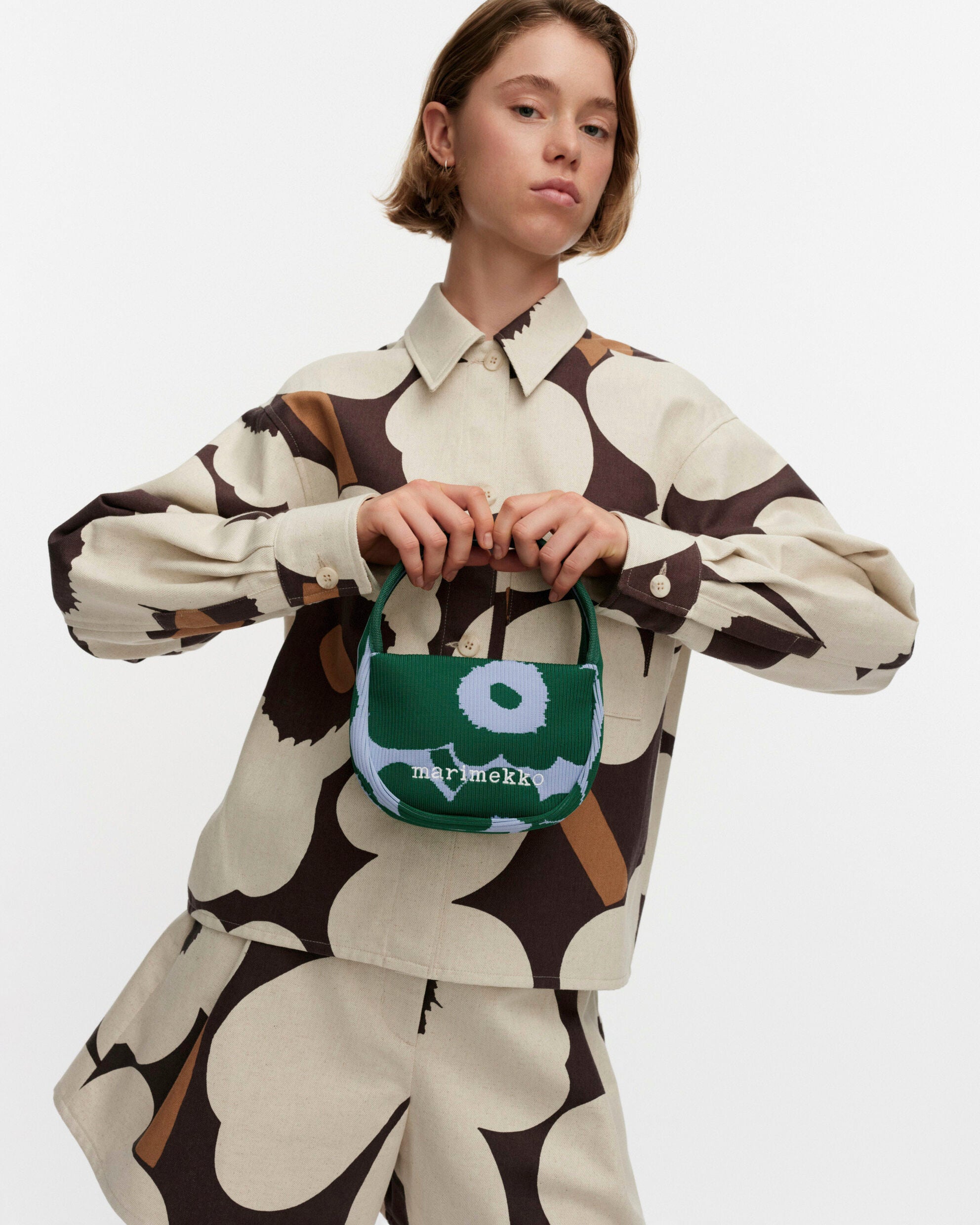 Knitted Mini Handbag Unikko Shoulder bag