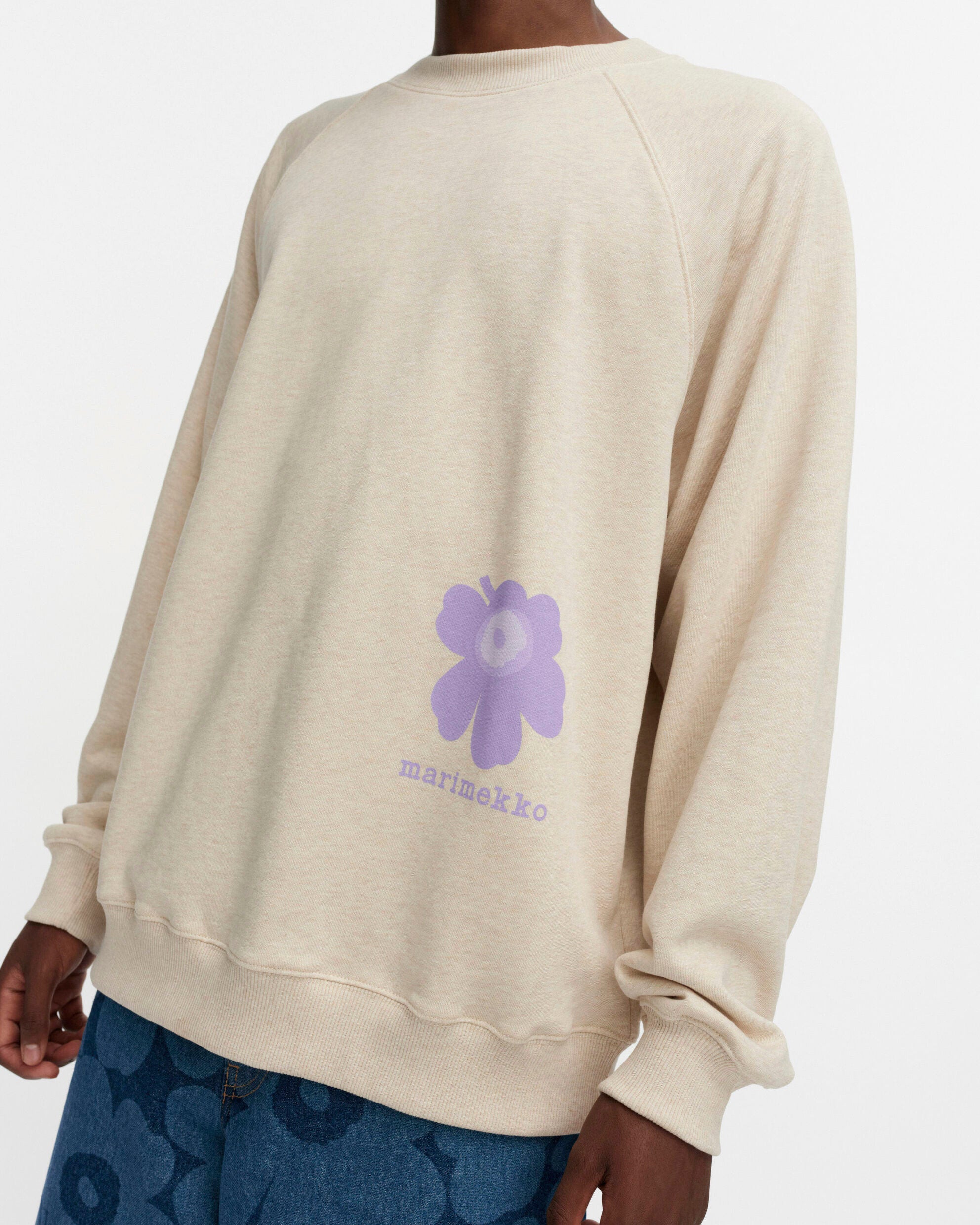 Sweat-shirt Kioski à motif placé Riemu Unikko