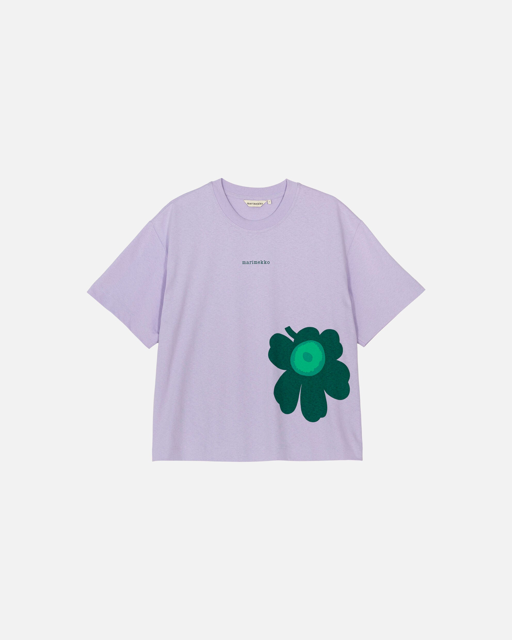 Chemise Kioski Tunti Unikko à motif placé