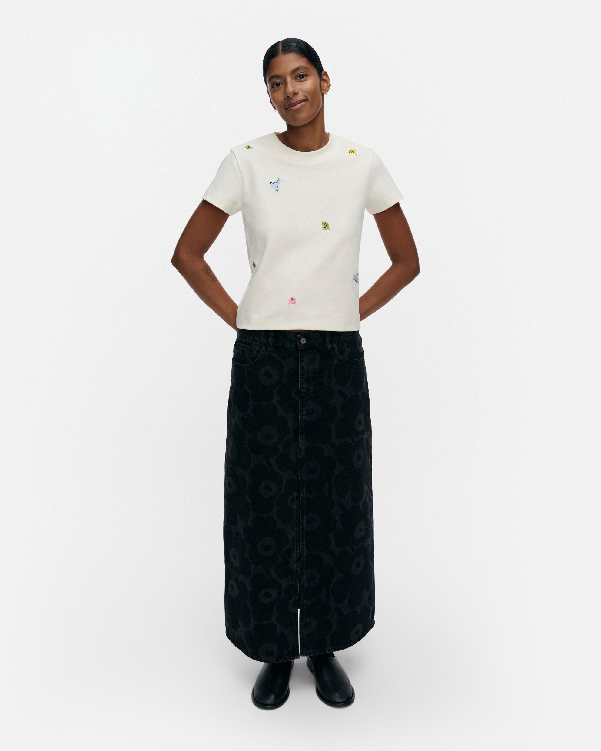 Maridenim Kuvastuma Unikko Skirt
