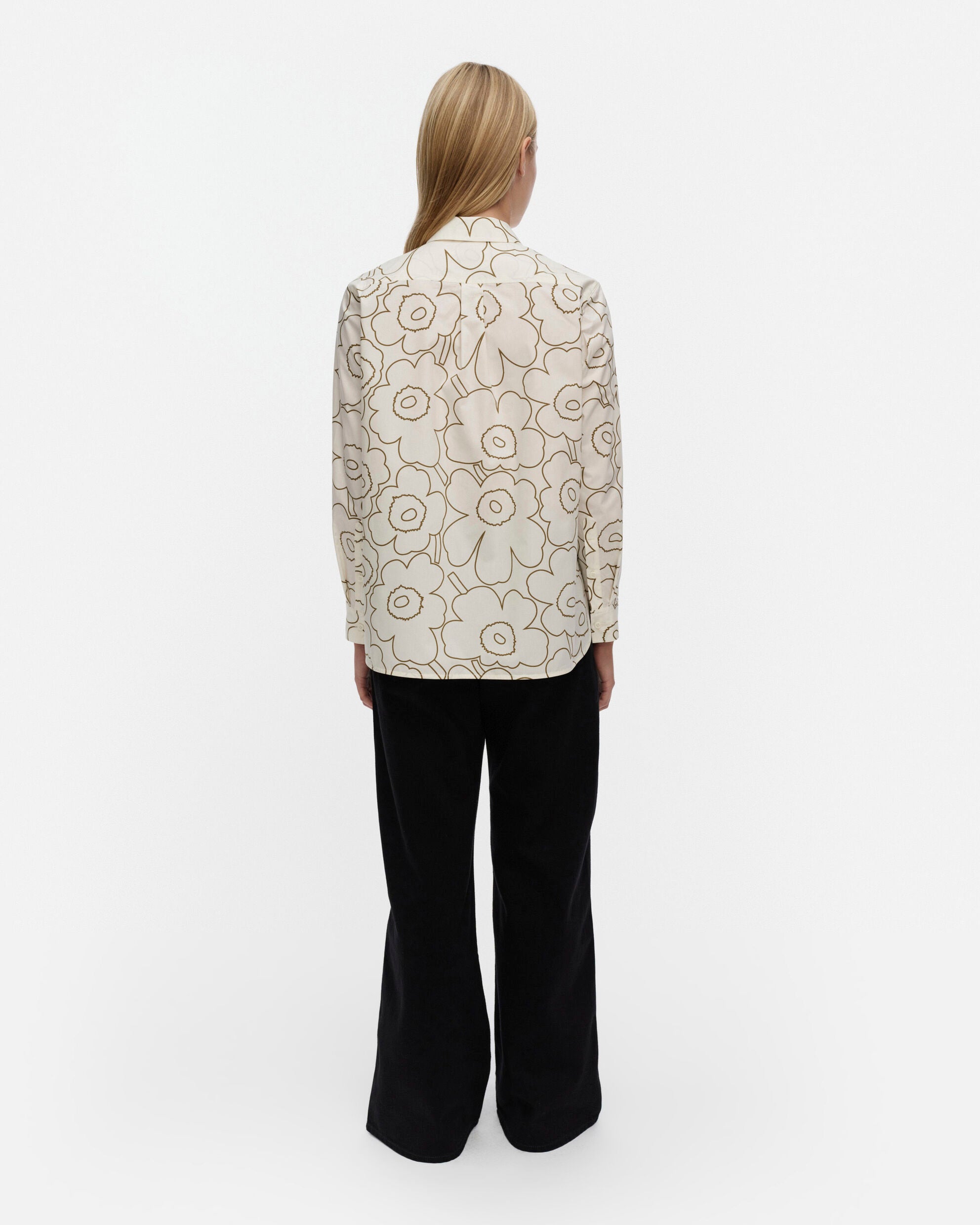 Tilla Piirto Unikko Cotton poplin shirt