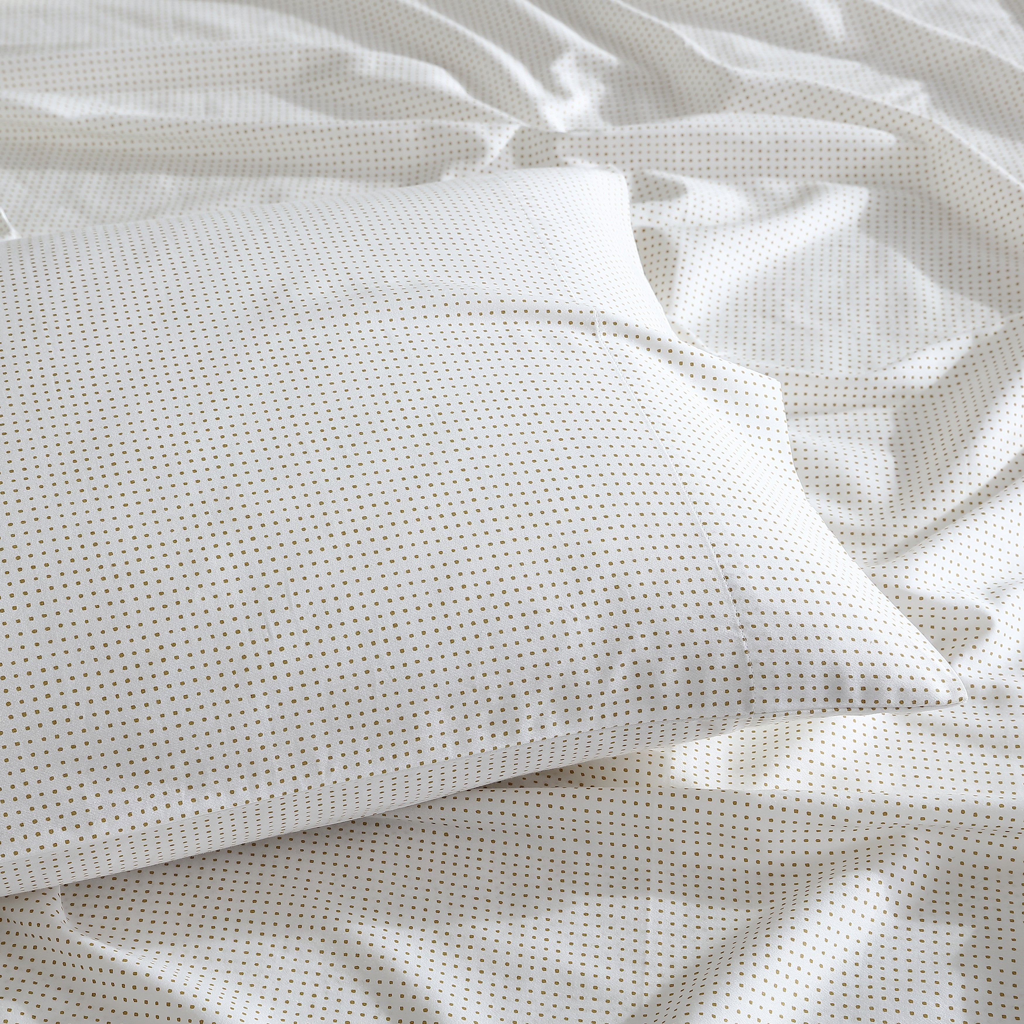 Marimekko Muru Open Light Beige King Sheet Set